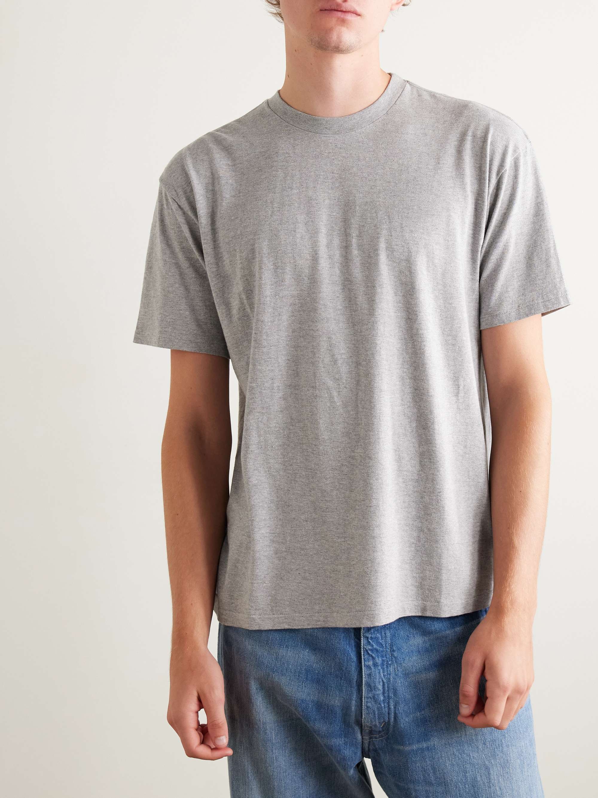 AURALEE Cotton-Jersey T-Shirt