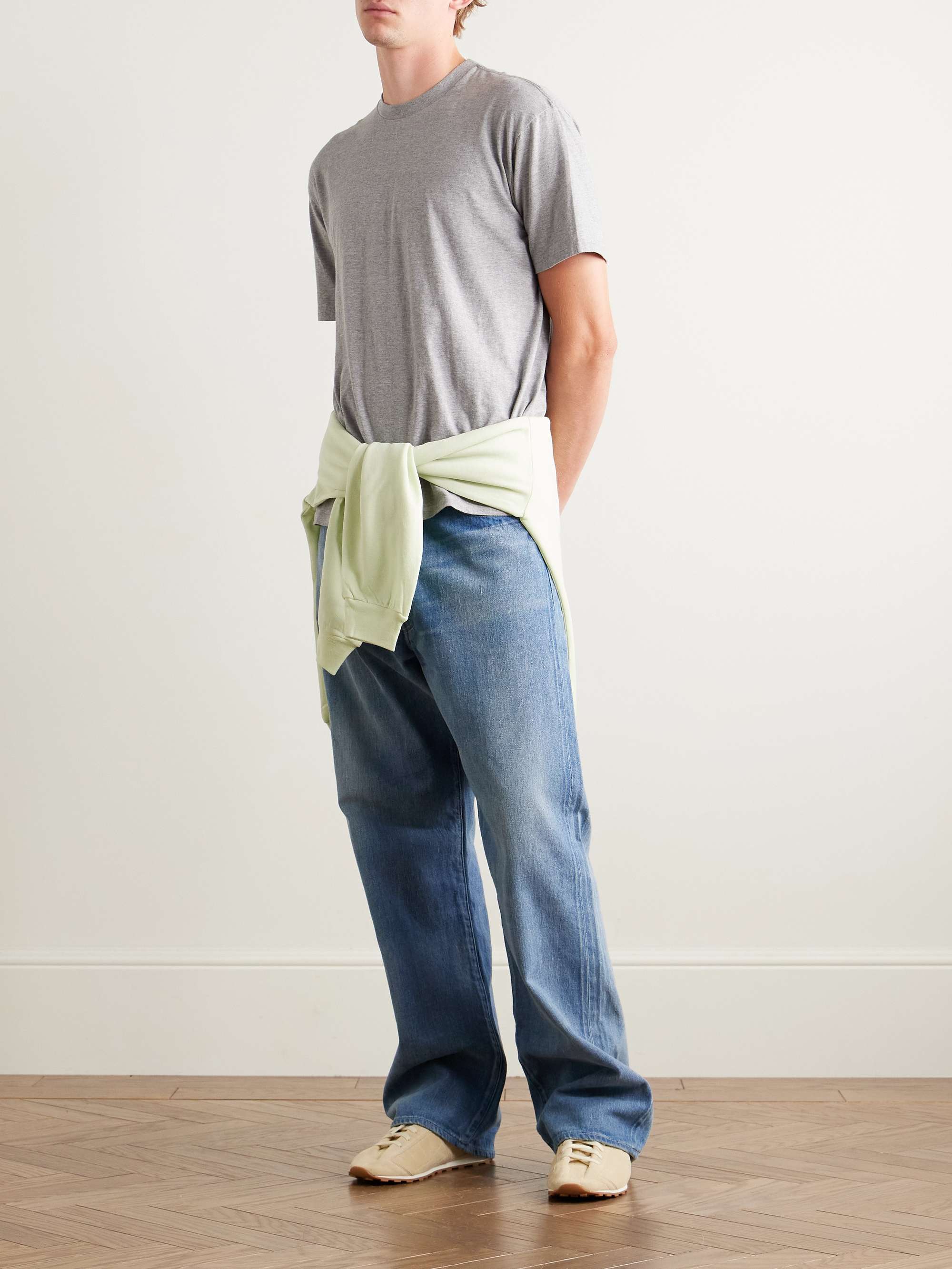 AURALEE Cotton-Jersey T-Shirt