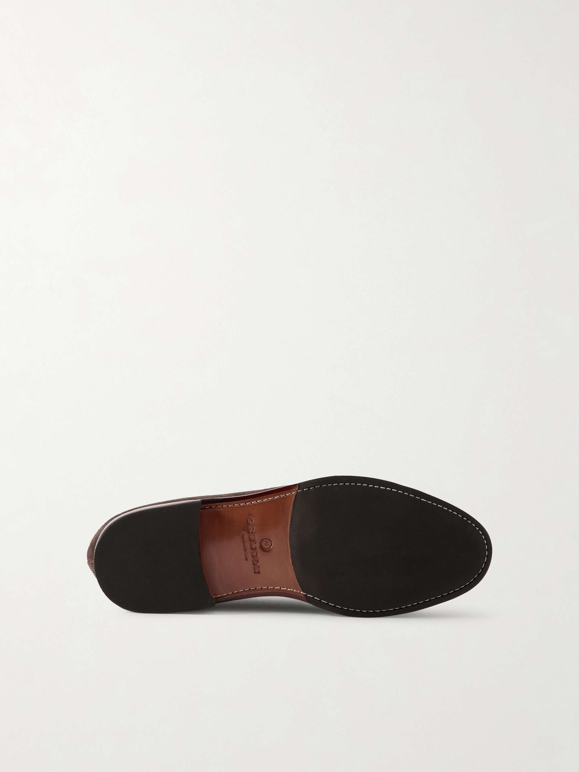GRENSON Lloyd Loafers aus Veloursleder