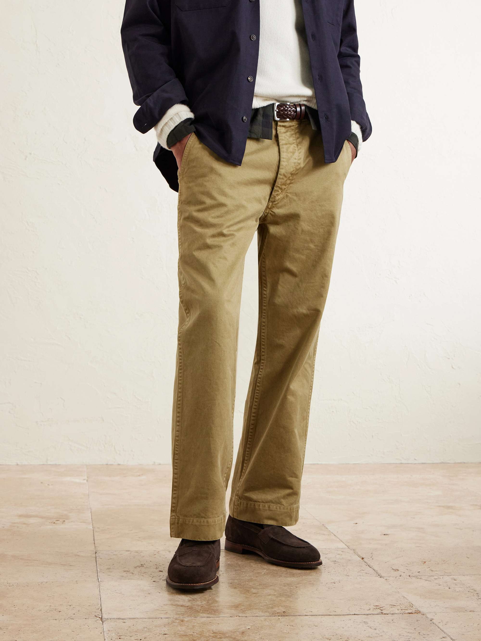 GRENSON Lloyd Loafers aus Veloursleder