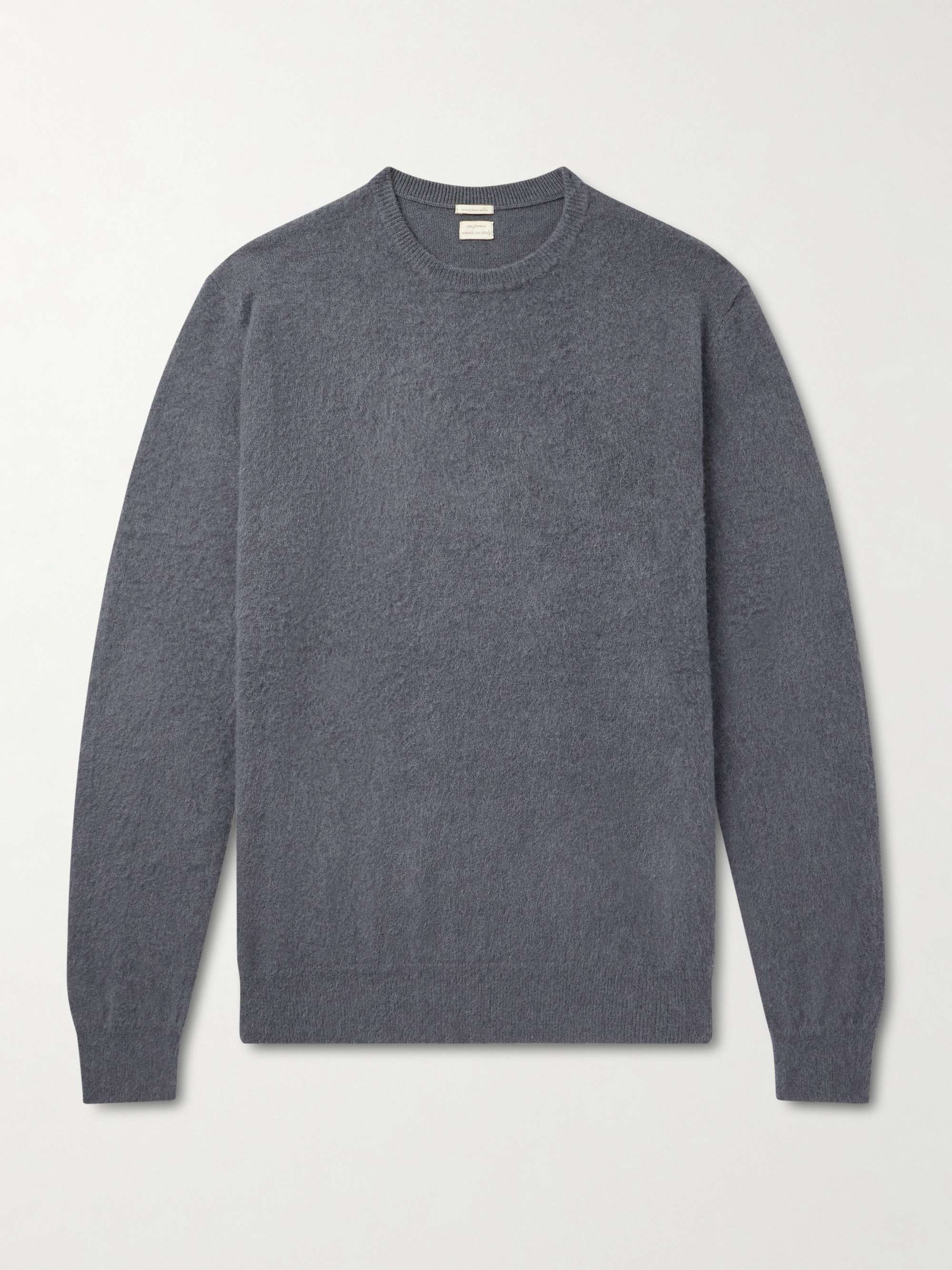 MASSIMO ALBA Kane Brushed Cashmere Sweater