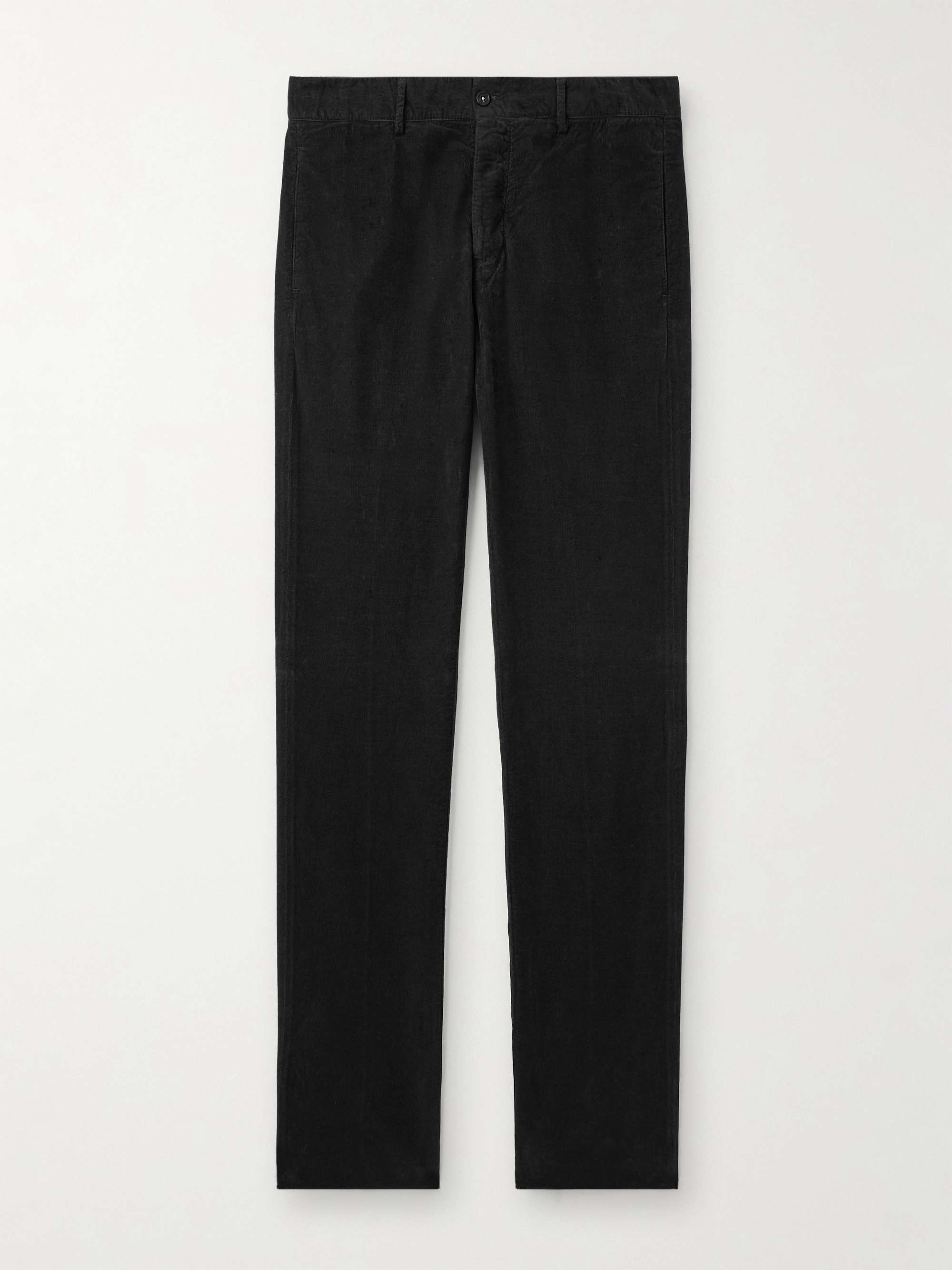 MASSIMO ALBA Straight-Leg Cotton-Corduroy Trousers