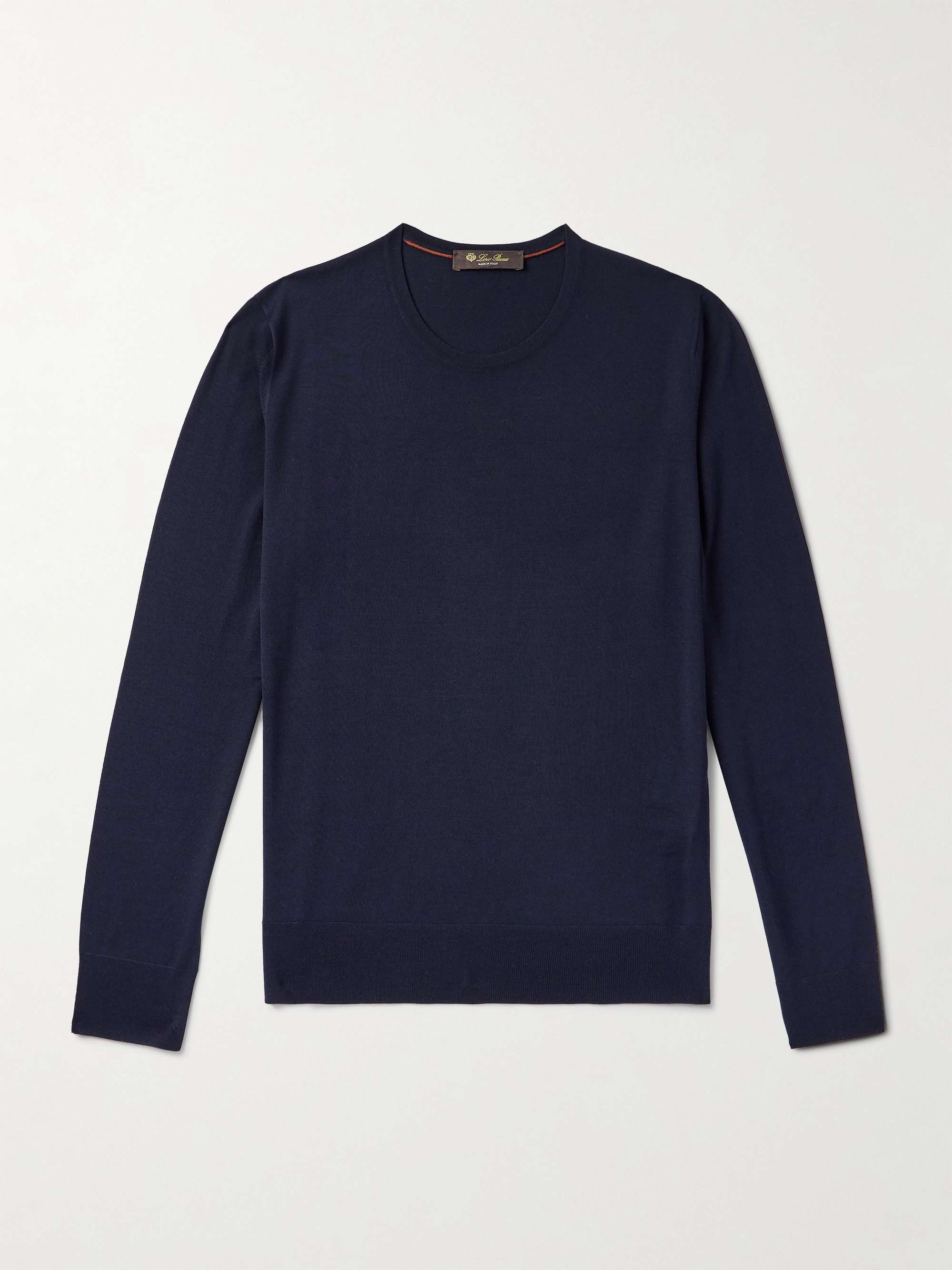 LORO PIANA كنزة من الصوف البكر ®Wish