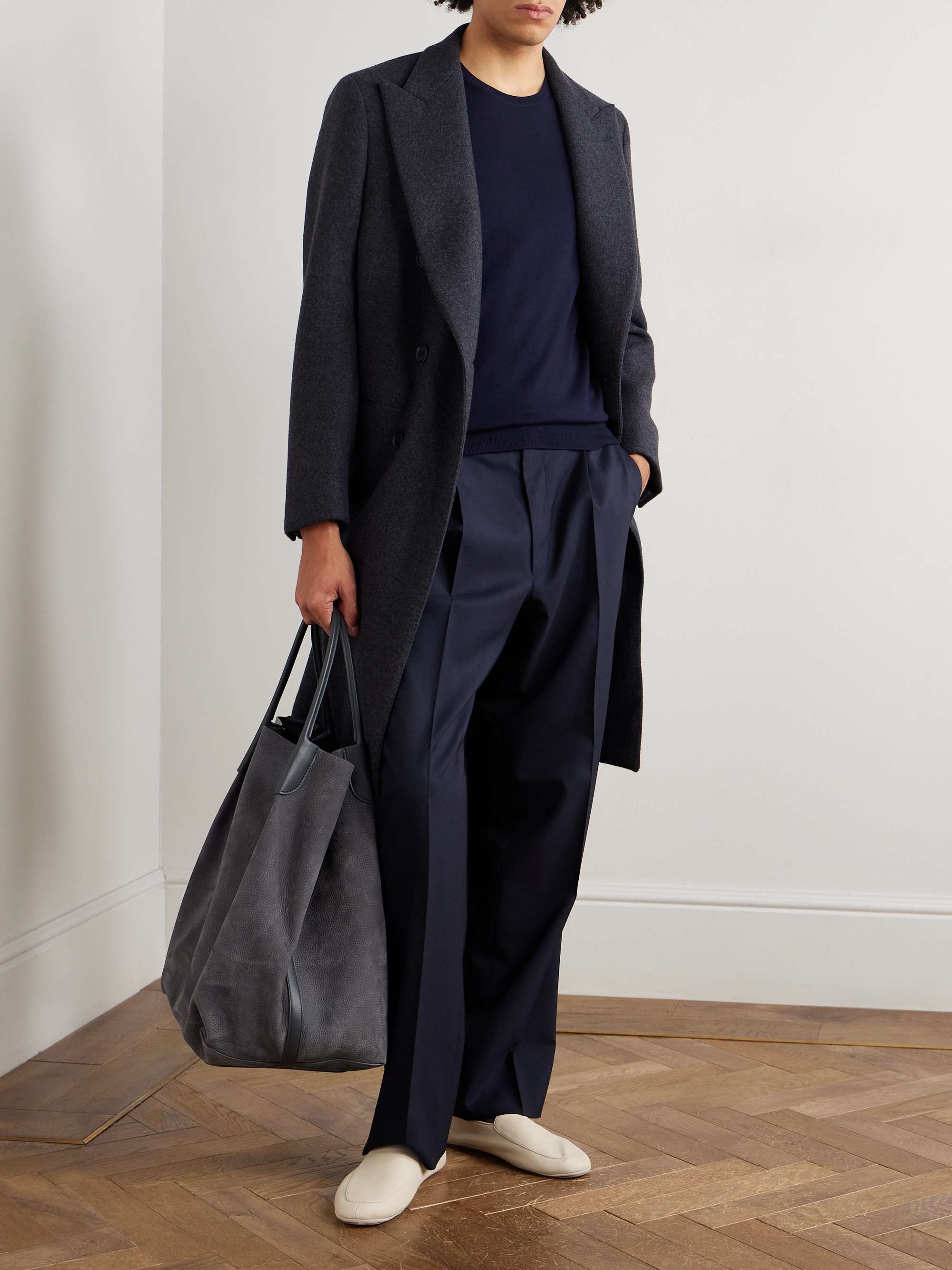 LORO PIANA كنزة من الصوف البكر ®Wish