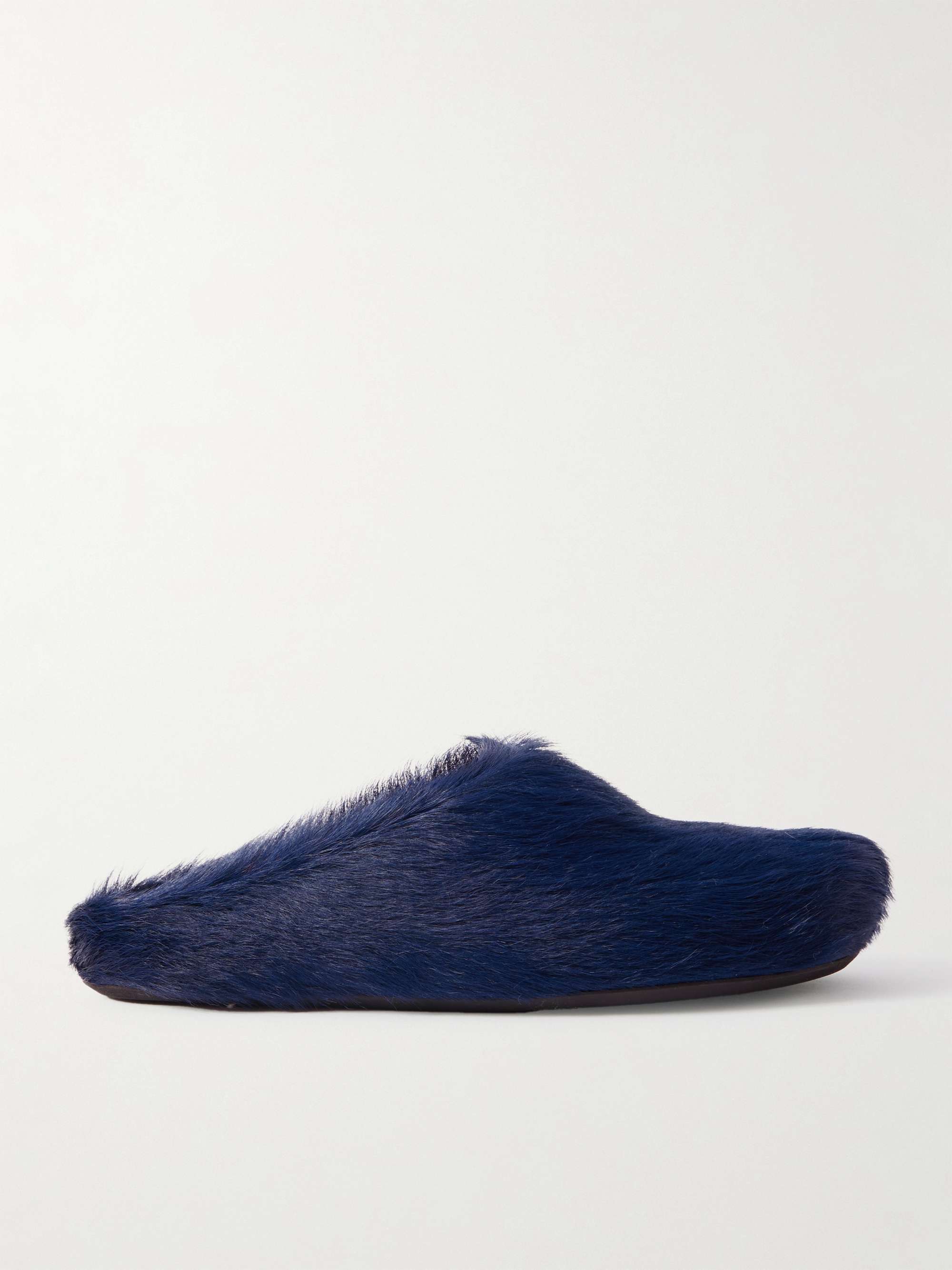 MARNI Fussbett Calf Hair Slippers
