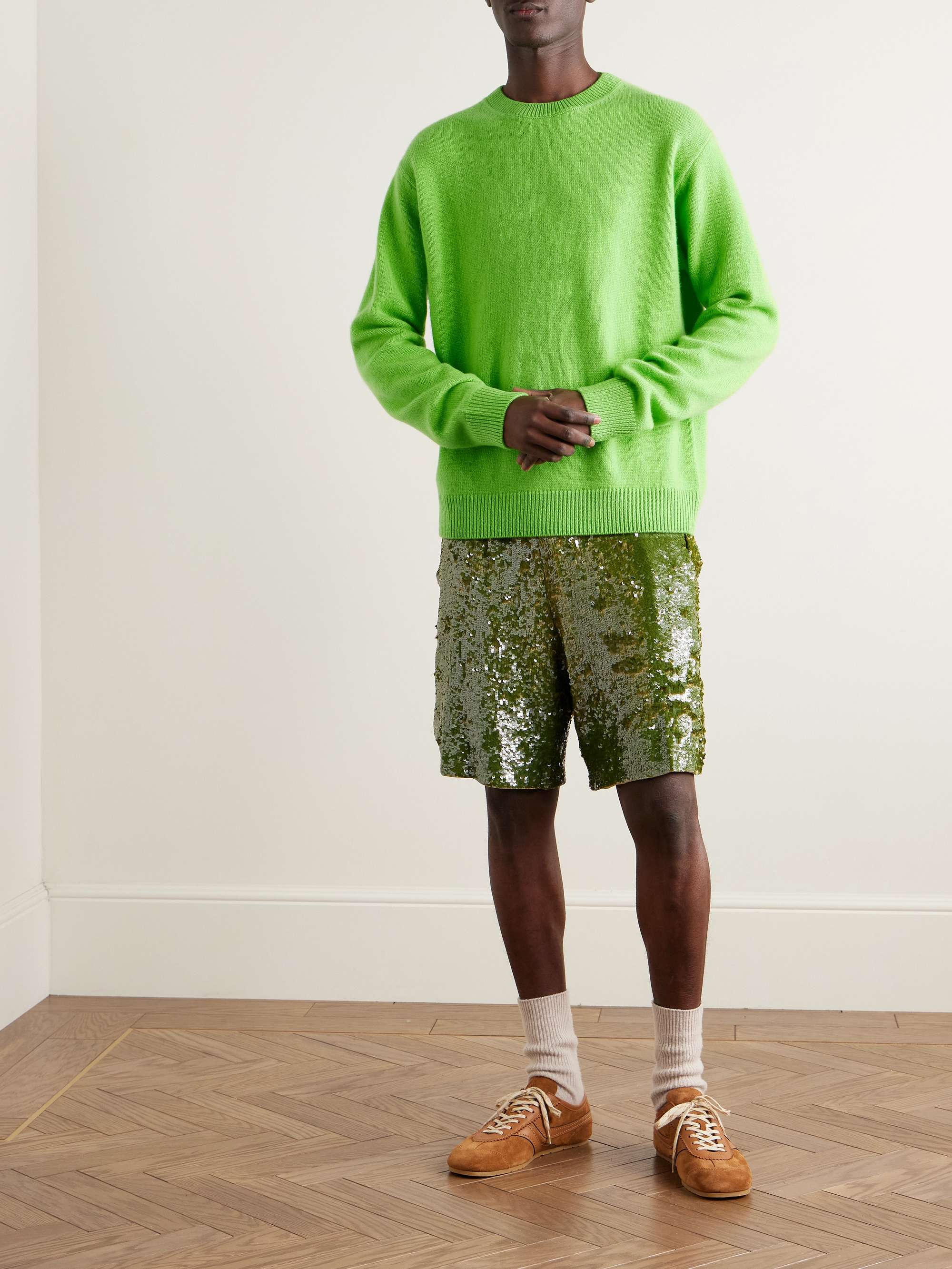THE ELDER STATESMAN Cashmere Sweater