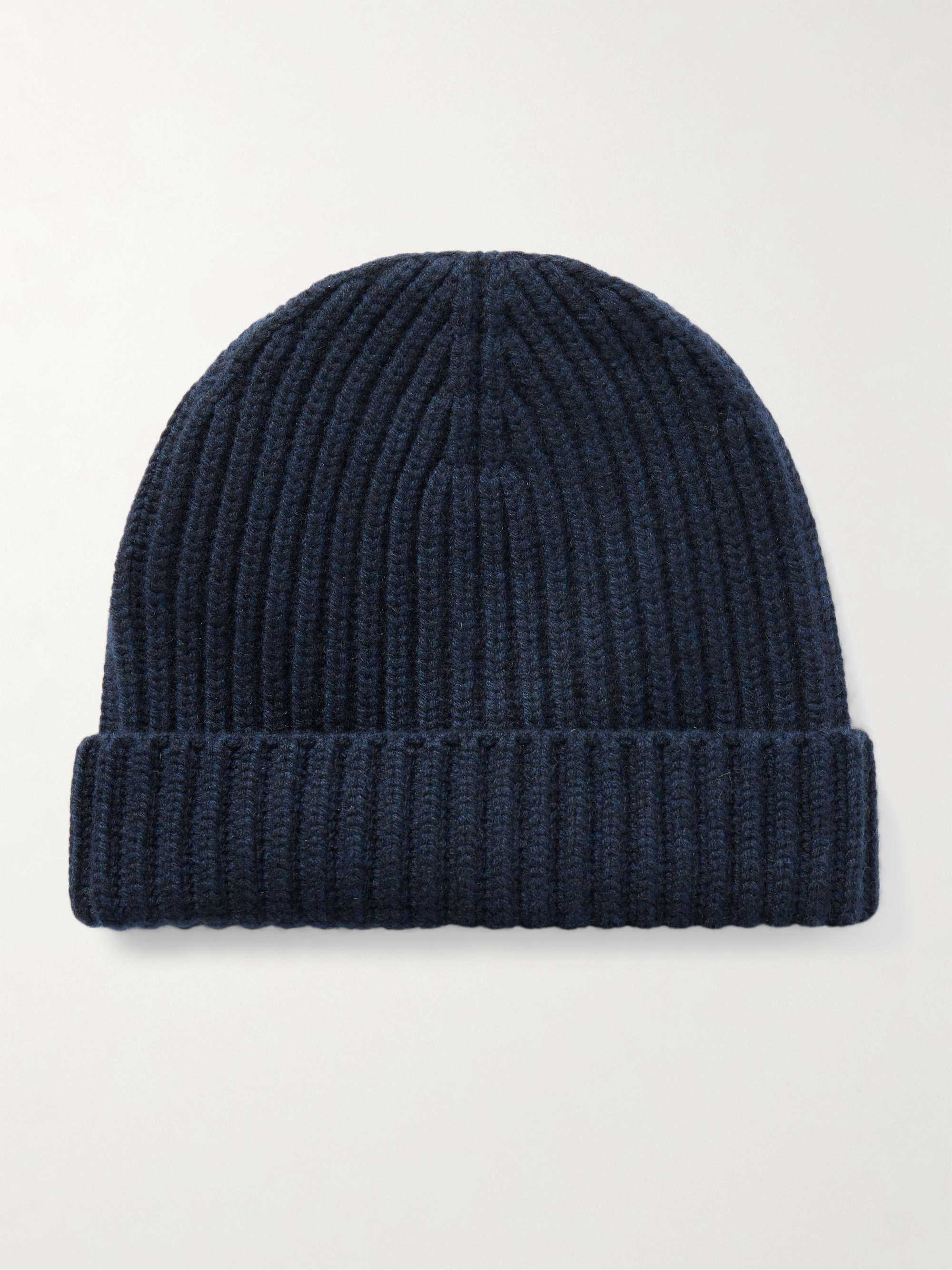 LORO PIANA Ribbed Cashmere Beanie