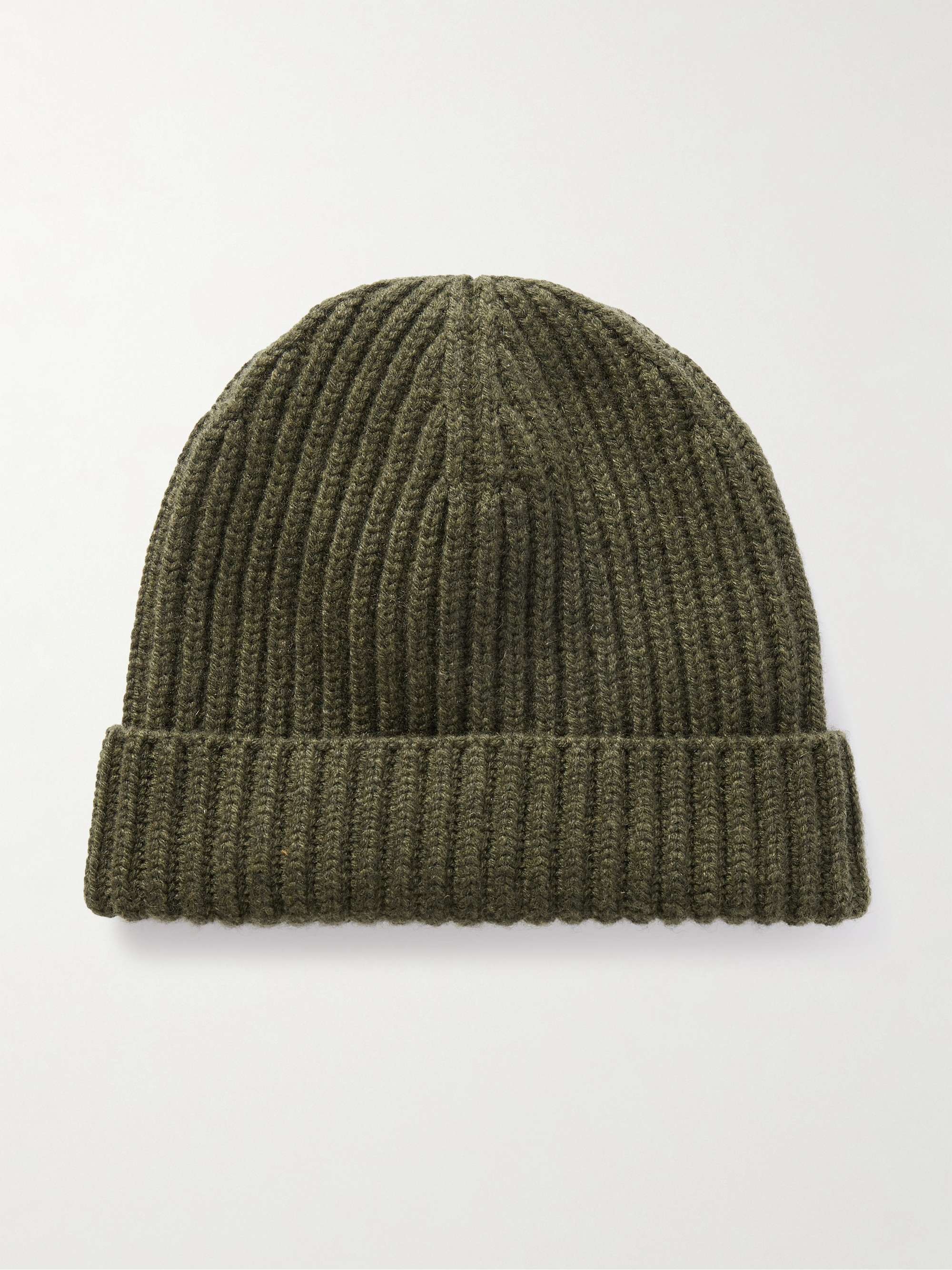 LORO PIANA Ribbed Cashmere Beanie