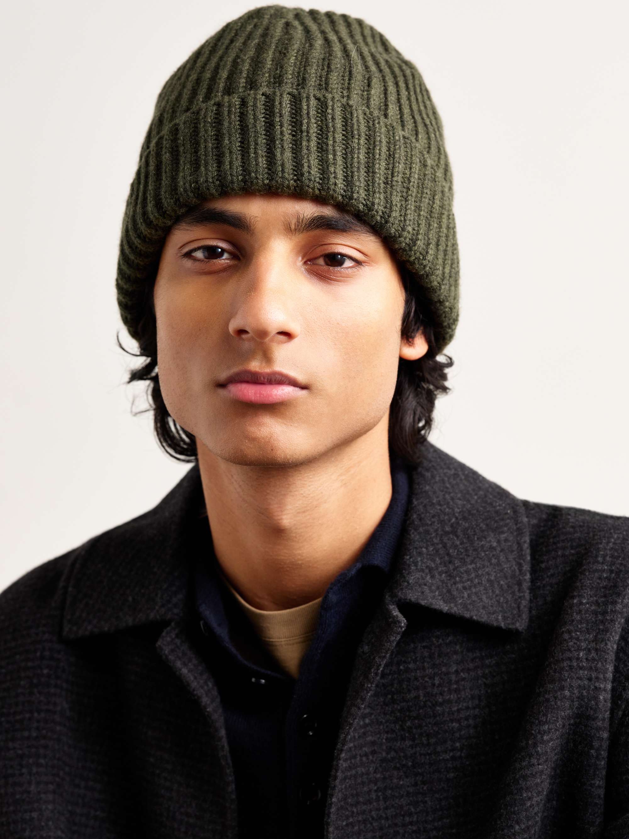 LORO PIANA Ribbed Cashmere Beanie