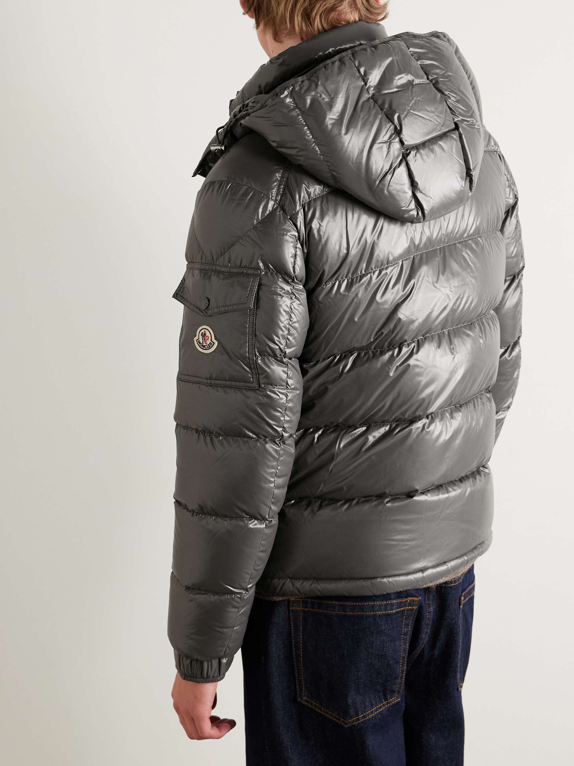 MONCLER Maya Quilted Shell Hooded Down Jacket