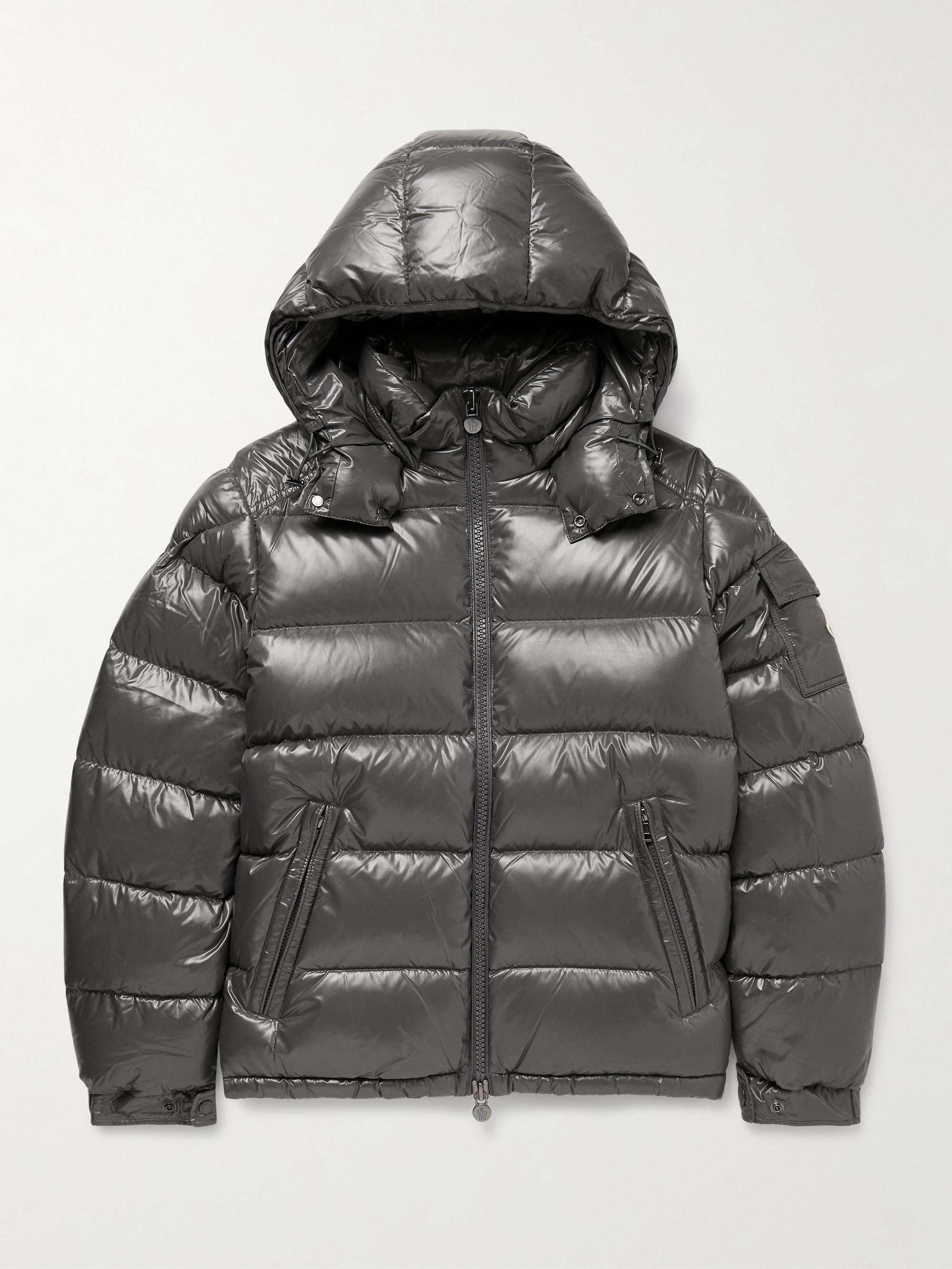 MONCLER Maya Quilted Shell Hooded Down Jacket