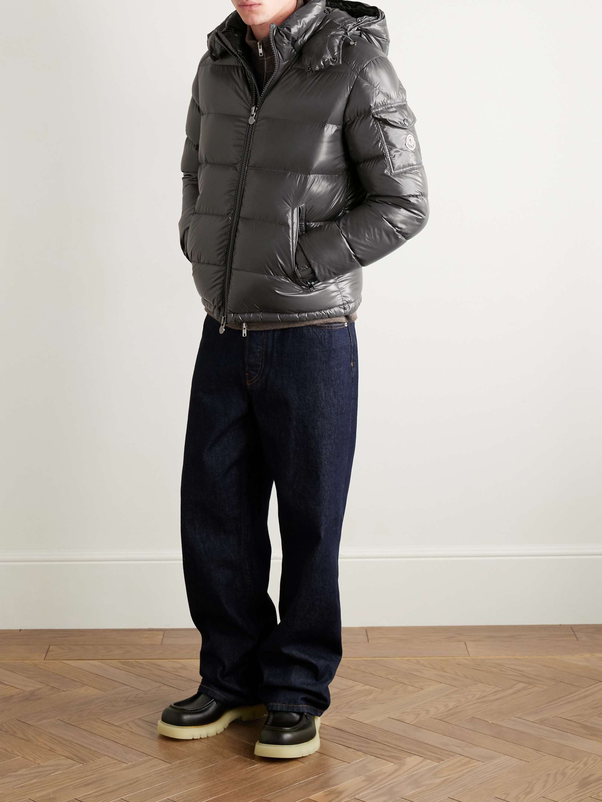 MONCLER Maya Quilted Shell Hooded Down Jacket