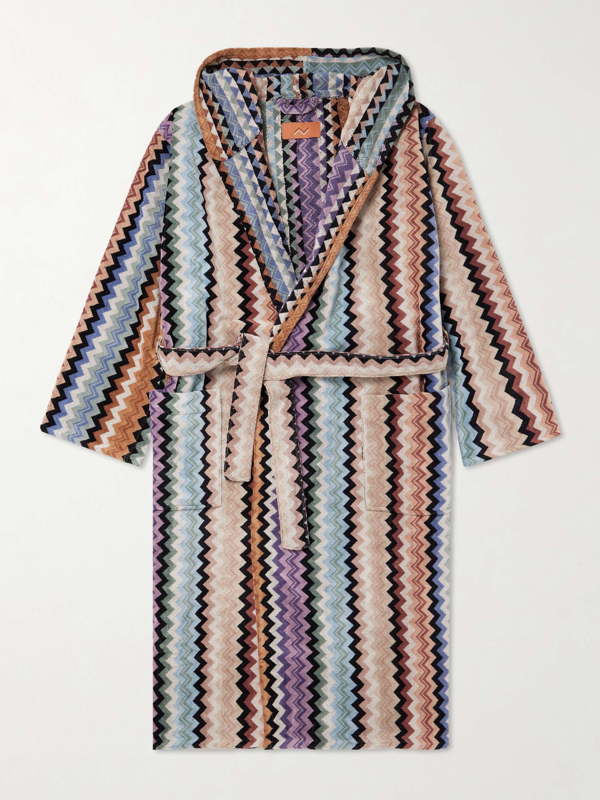 MISSONI HOME Adam Cotton-Terry Hooded Robe
