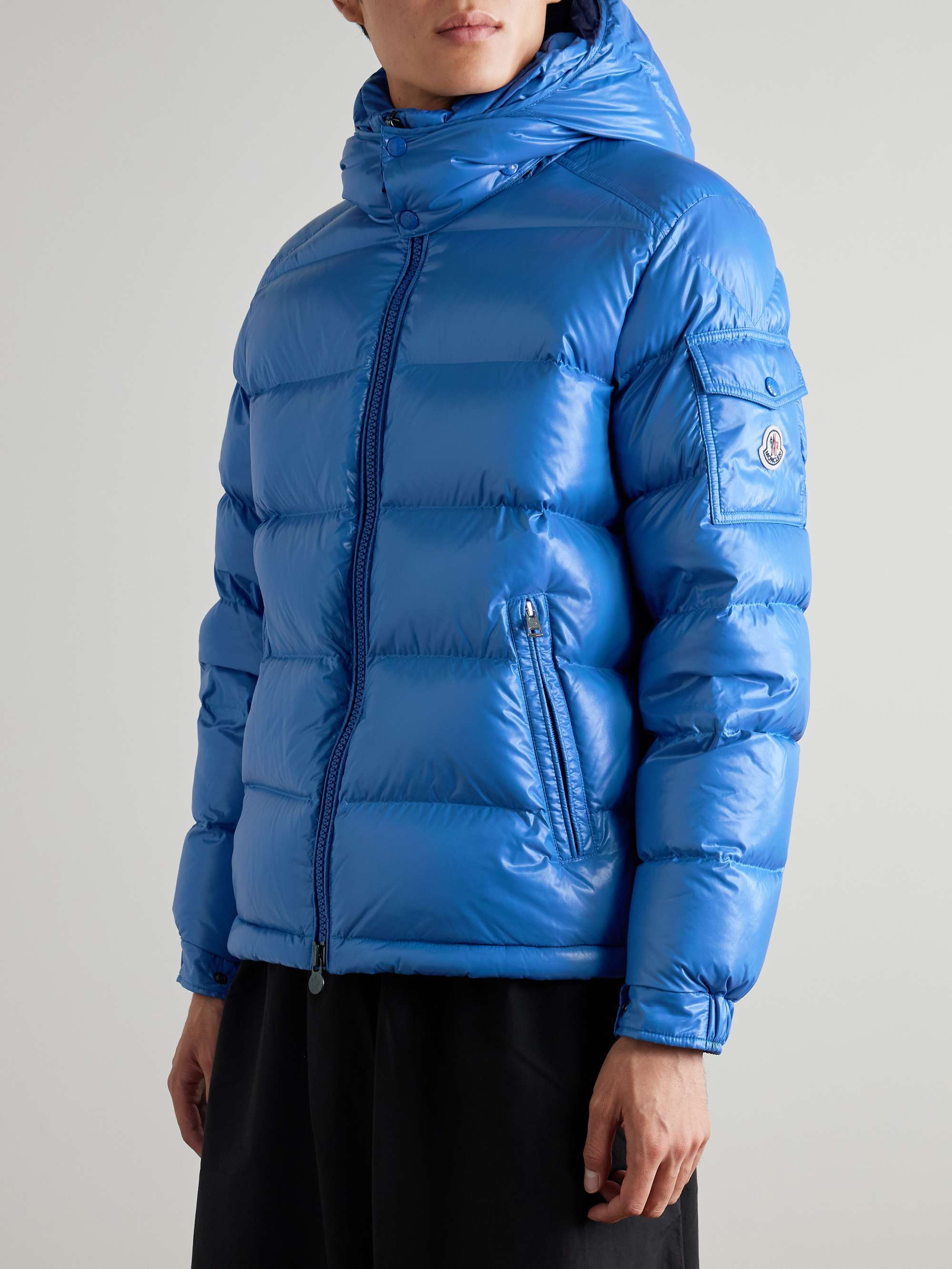 MONCLER Maya Quilted Shell Hooded Down Jacket