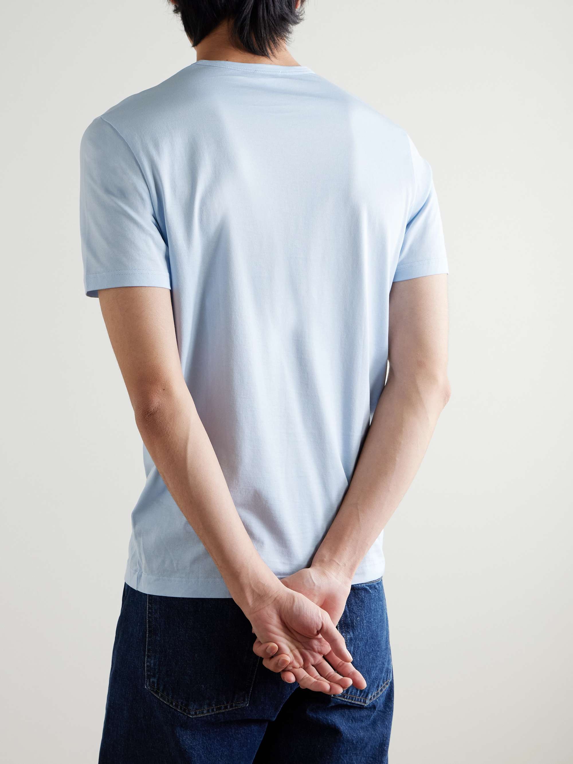 SUNSPEL Supima Cotton-Jersey T-Shirt