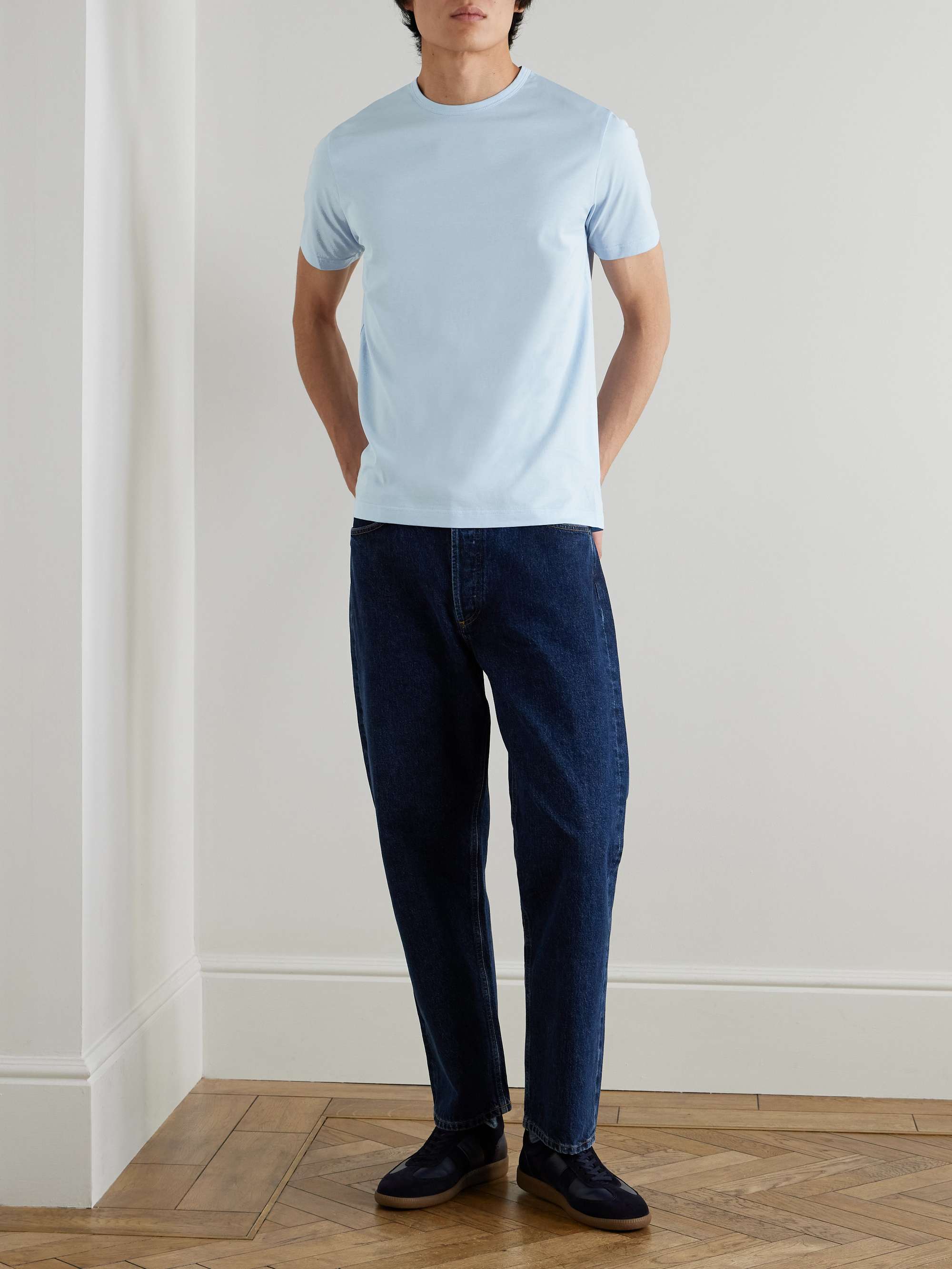 SUNSPEL Supima Cotton-Jersey T-Shirt