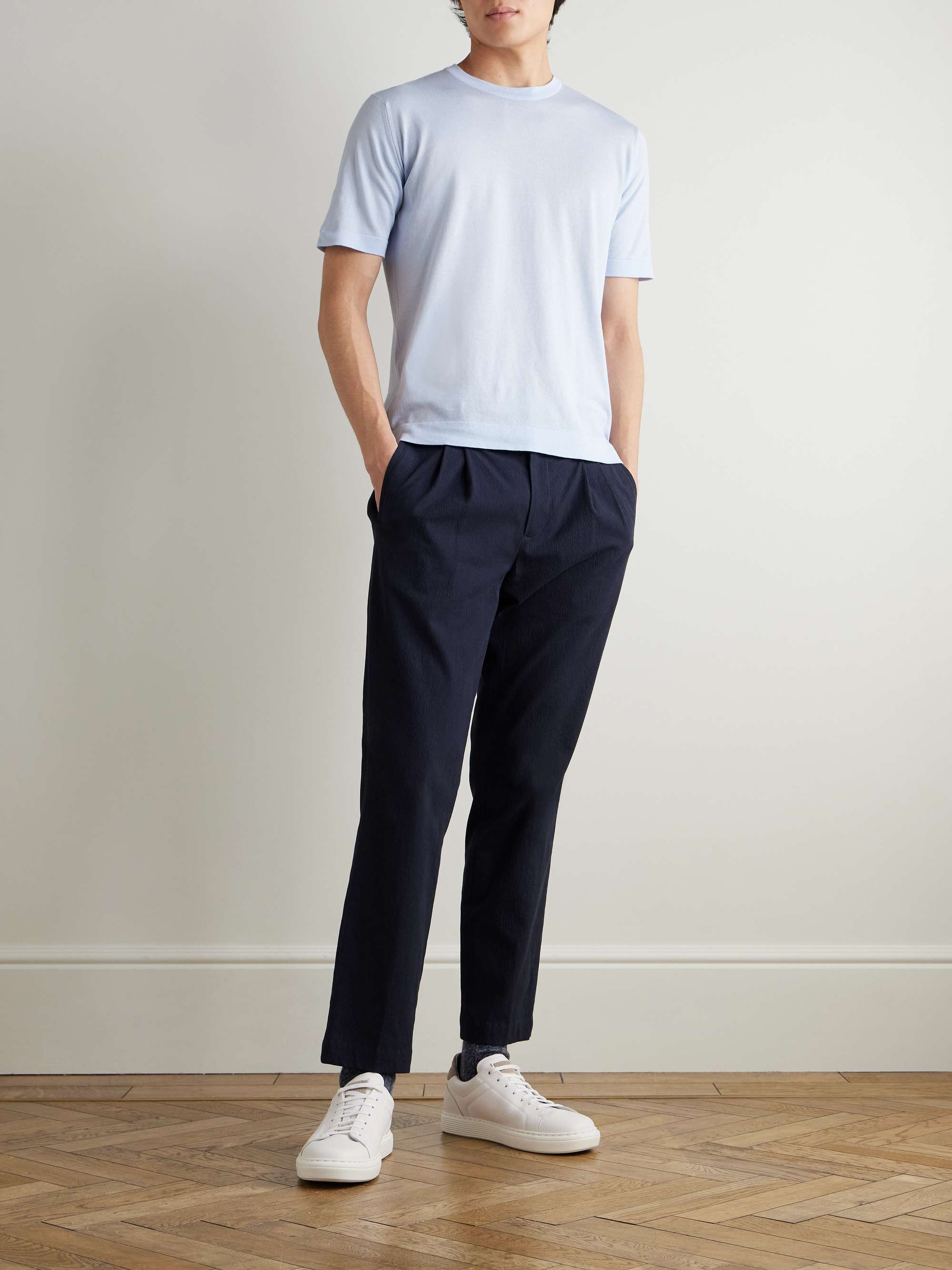 JOHN SMEDLEY Cotton Sweater