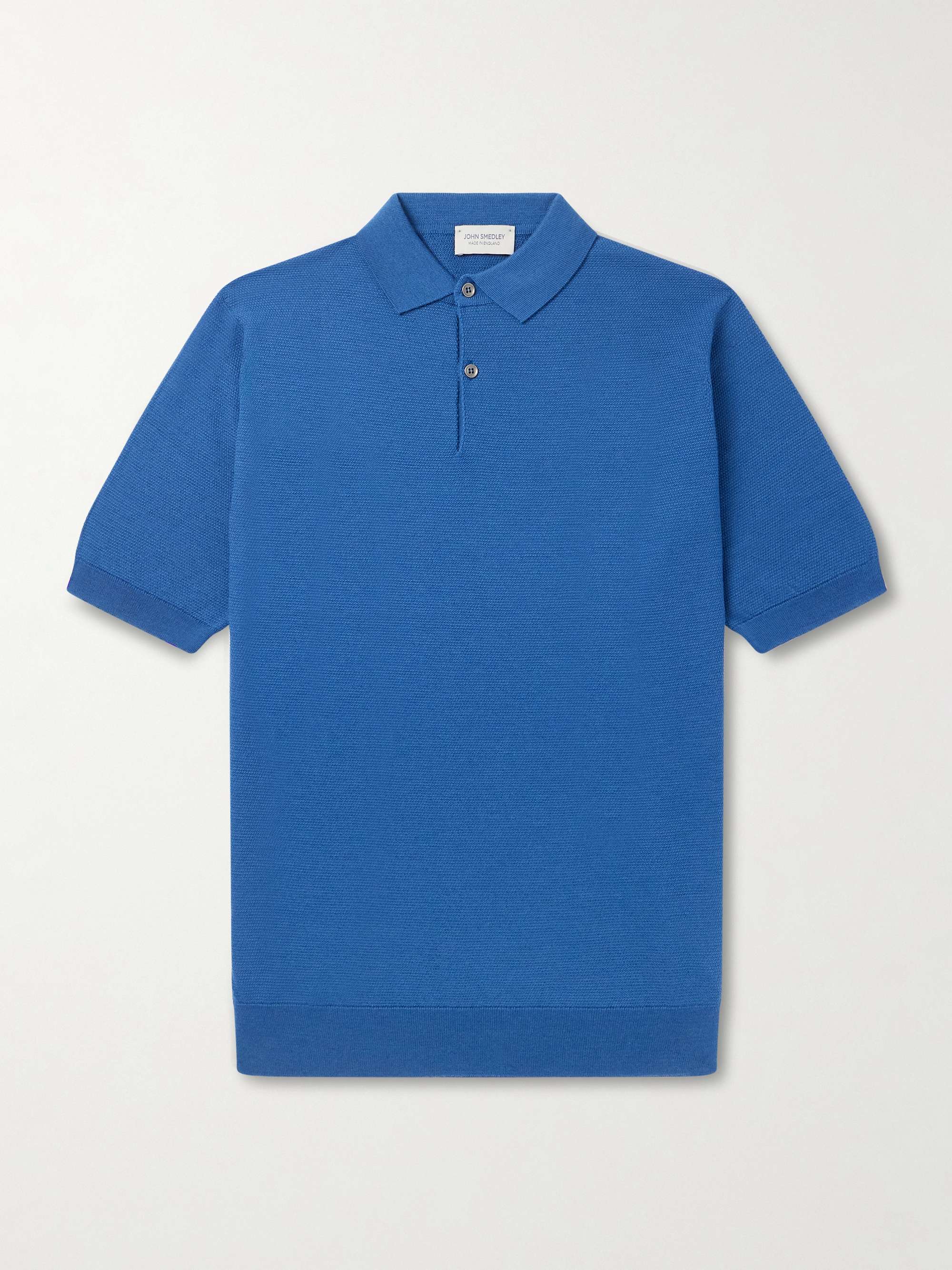 JOHN SMEDLEY كنزة بولو من الصوف