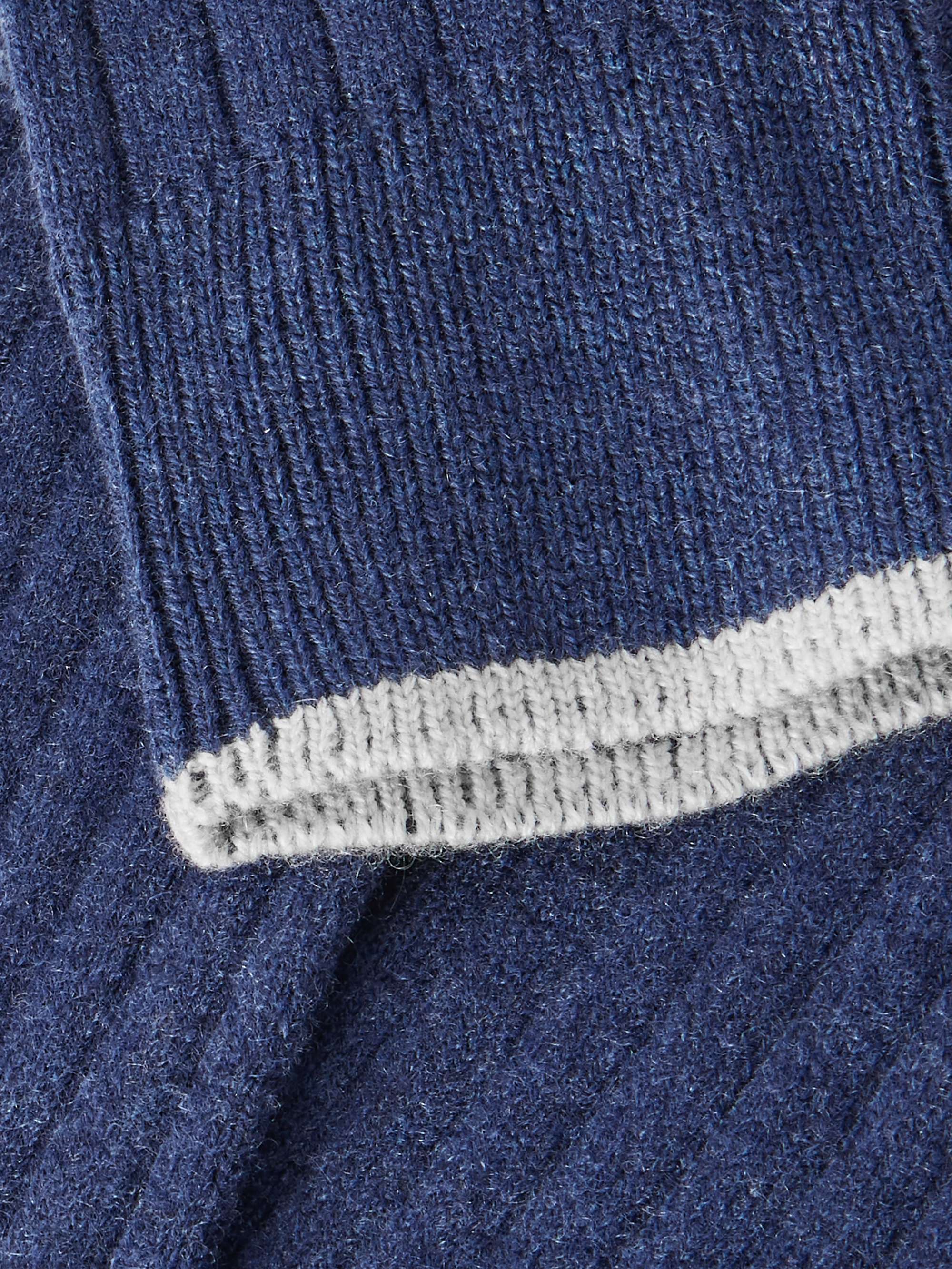 BRUNELLO CUCINELLI Ribbed Cashmere Socks