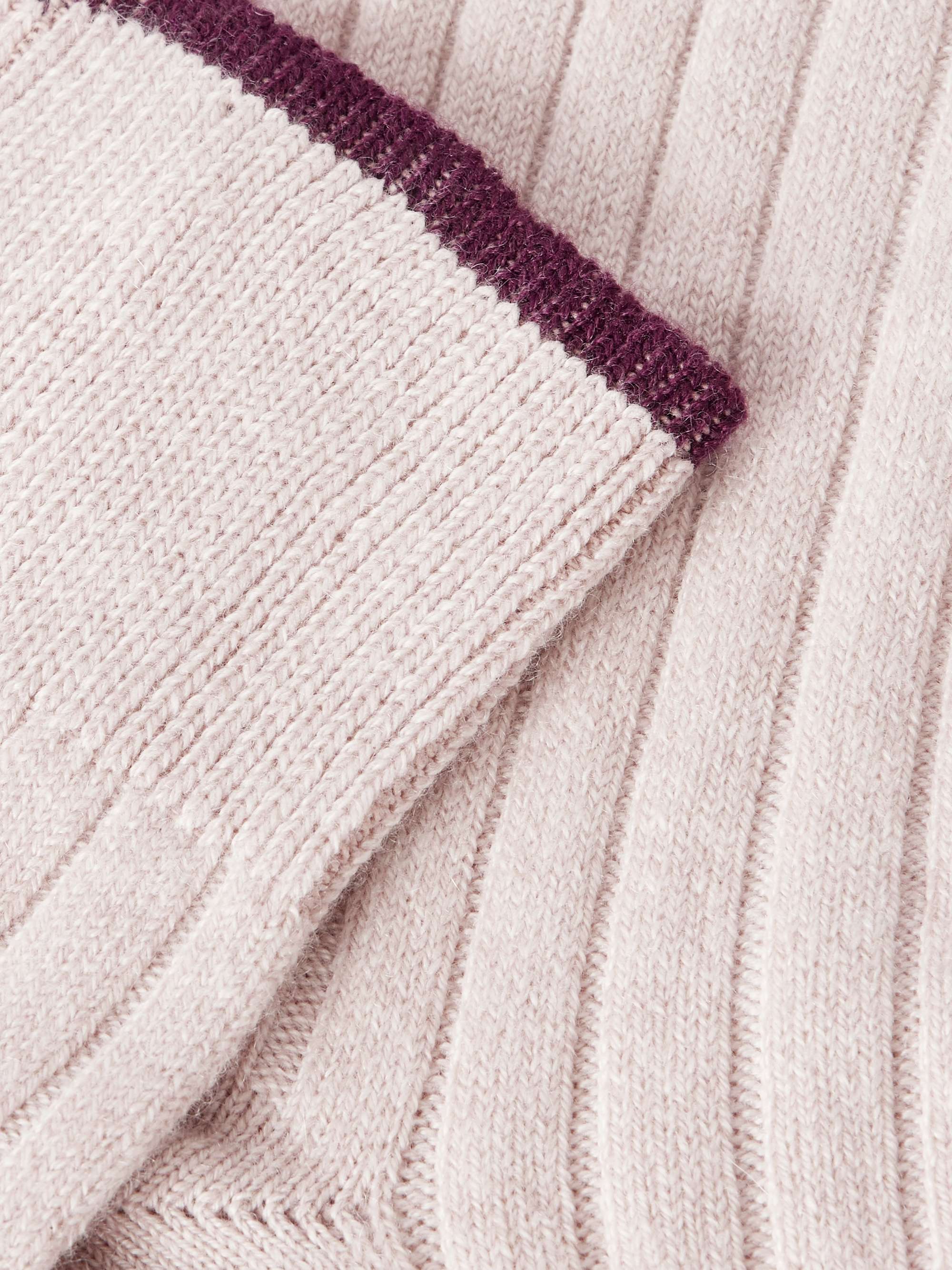 BRUNELLO CUCINELLI Ribbed Cashmere Socks