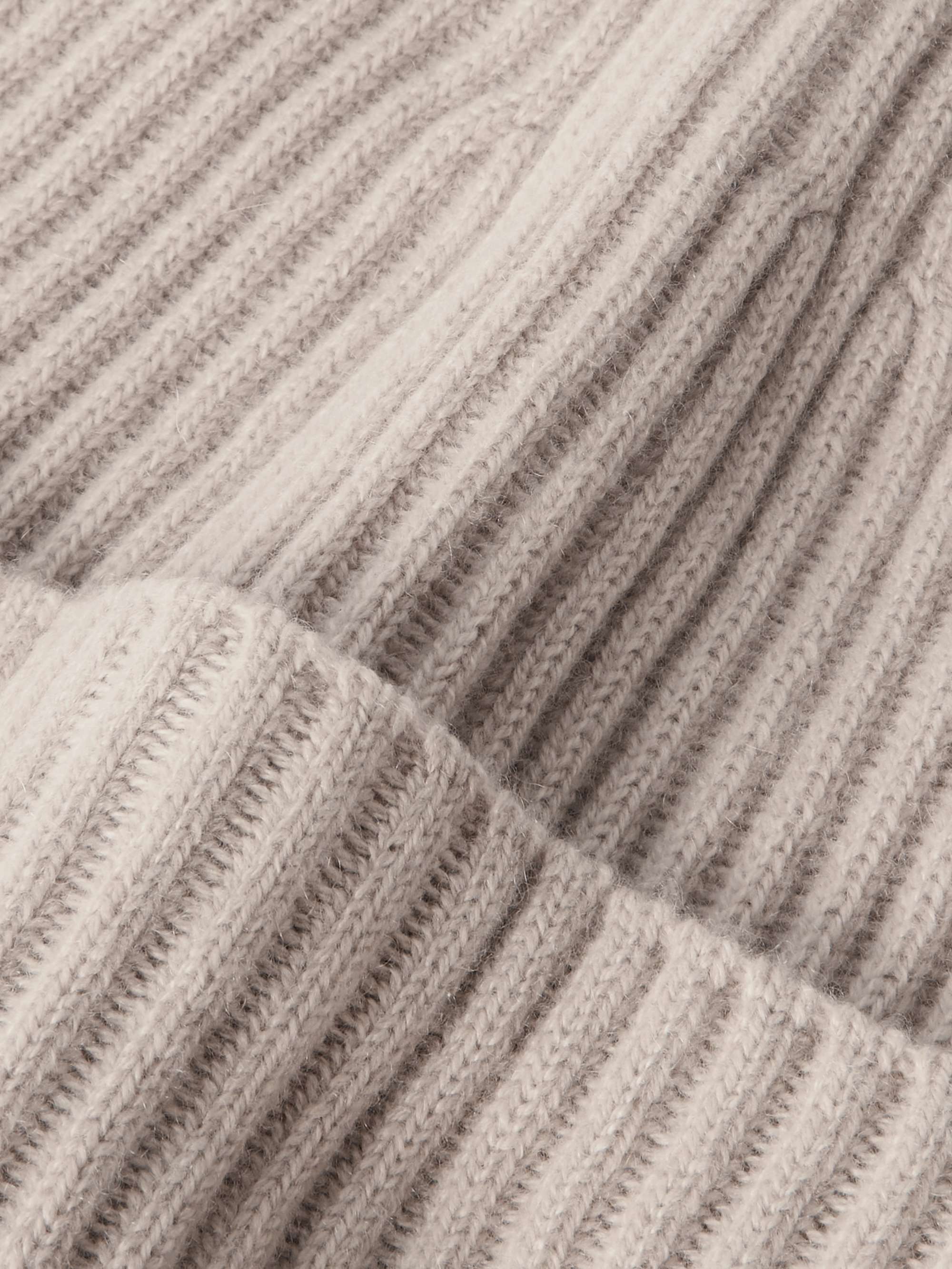 BRUNELLO CUCINELLI Ribbed Cashmere Beanie