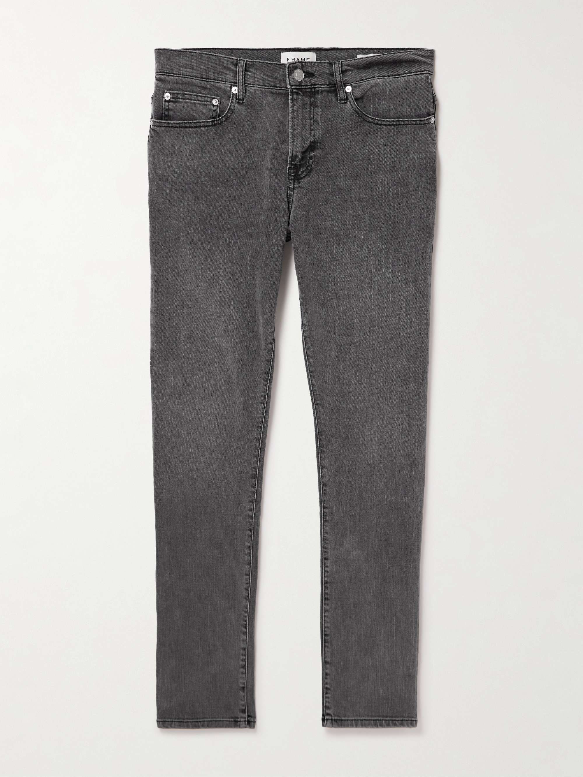 FRAME L'Homme Slim-Fit Denim Jeans