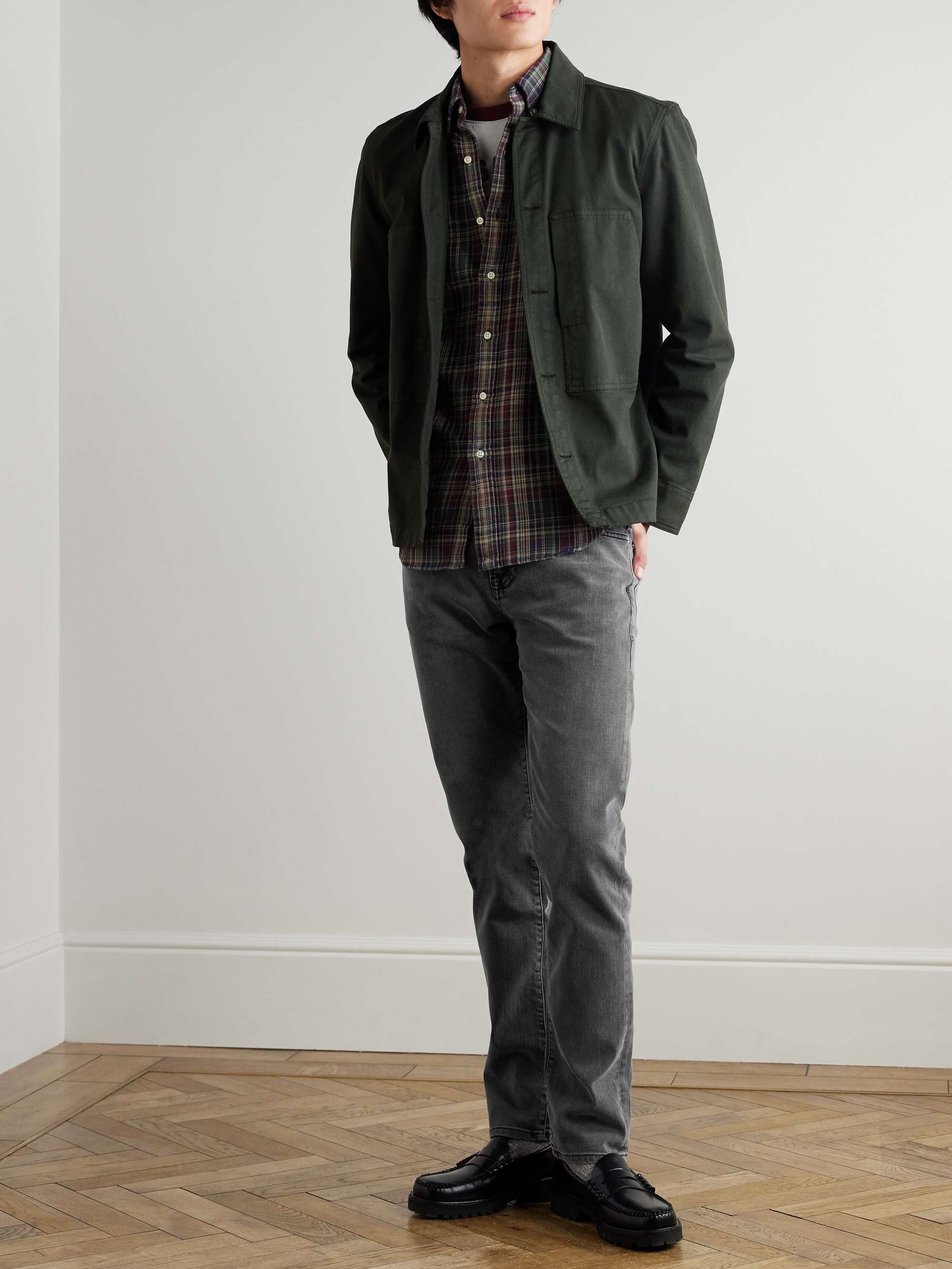 FRAME L'Homme Slim-Fit Denim Jeans