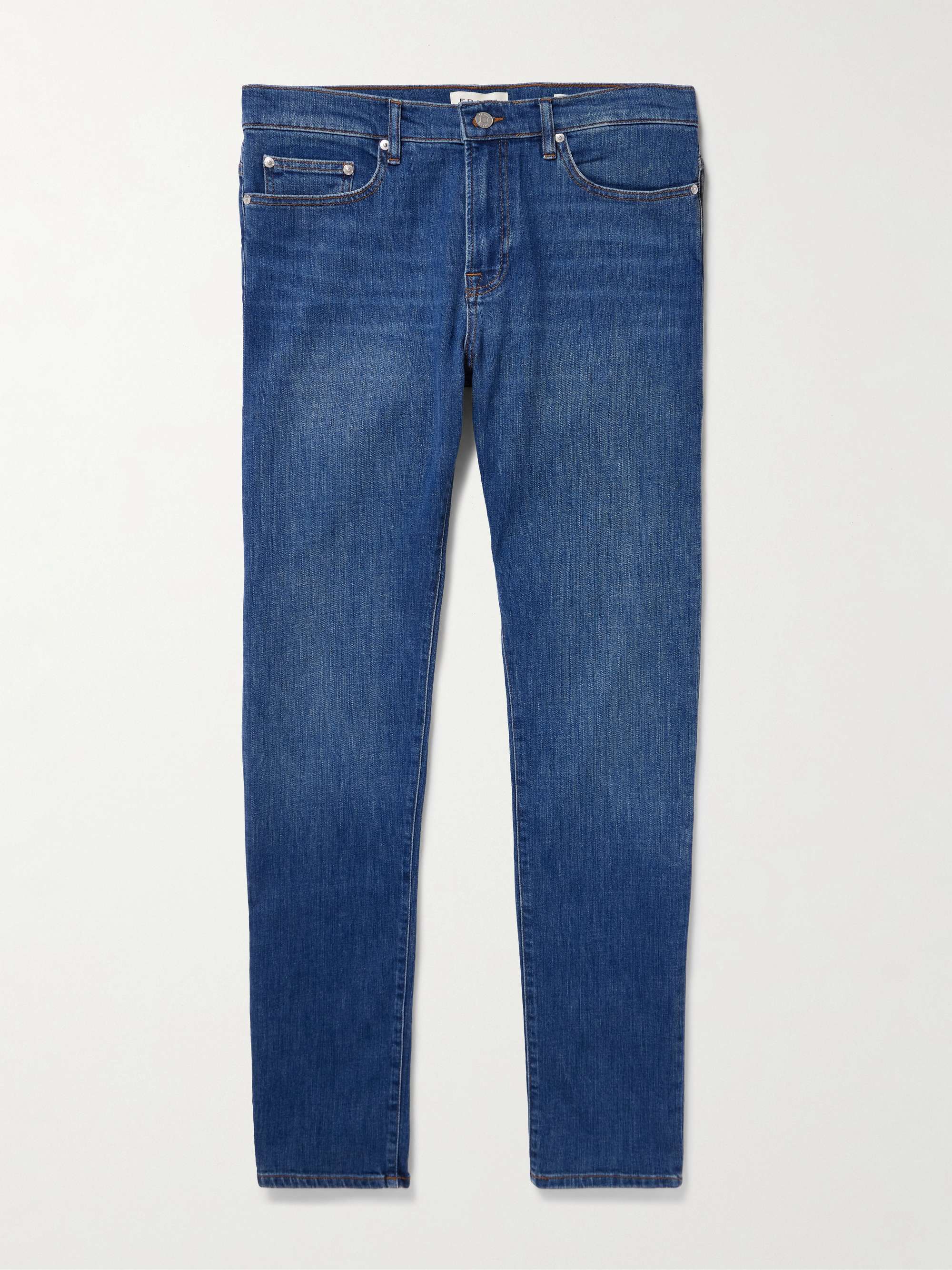 FRAME L'Homme Slim-Fit Dry Denim Jeans