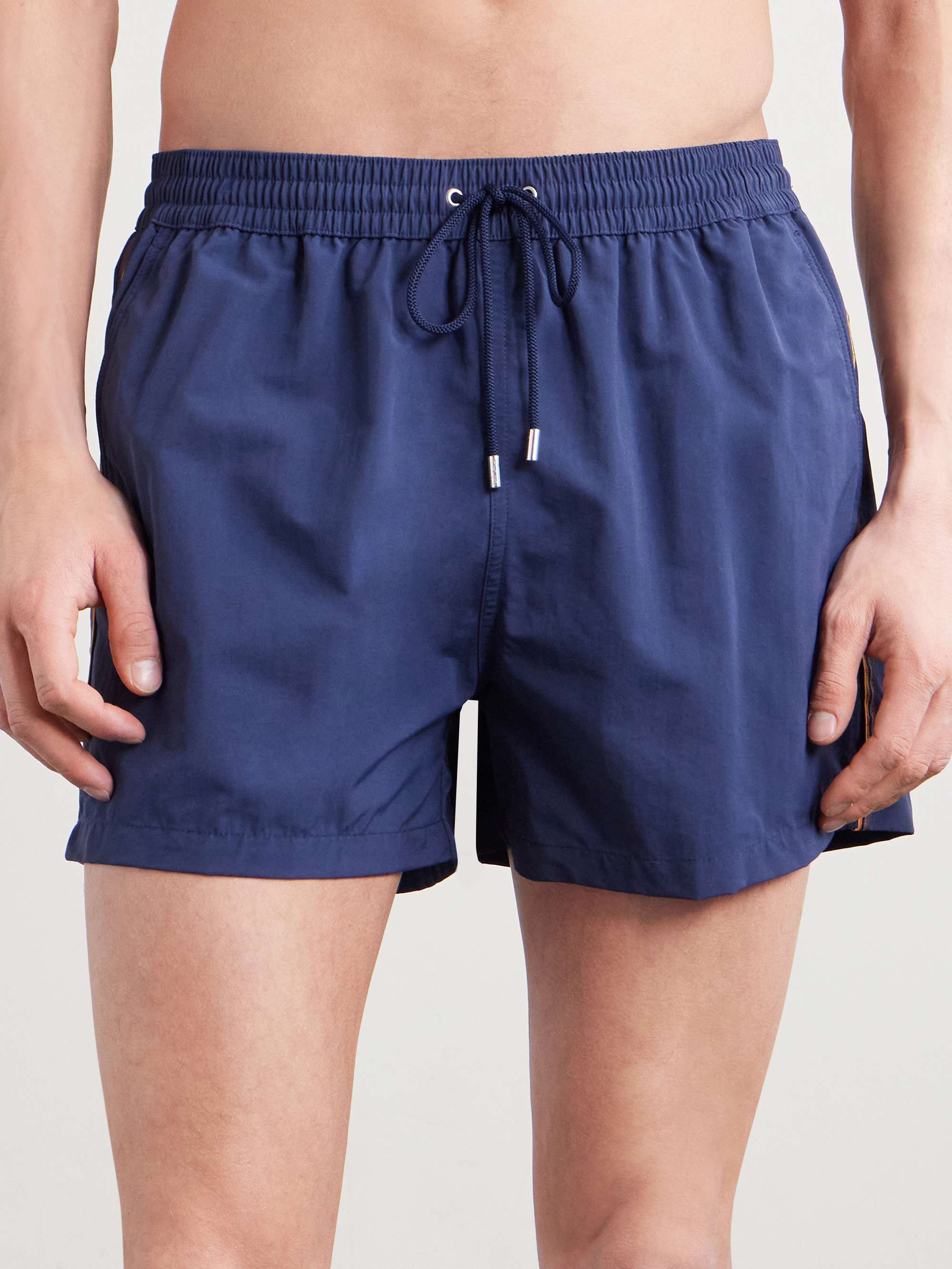 PAUL SMITH Shorts da mare corti in tessuto riciclato
