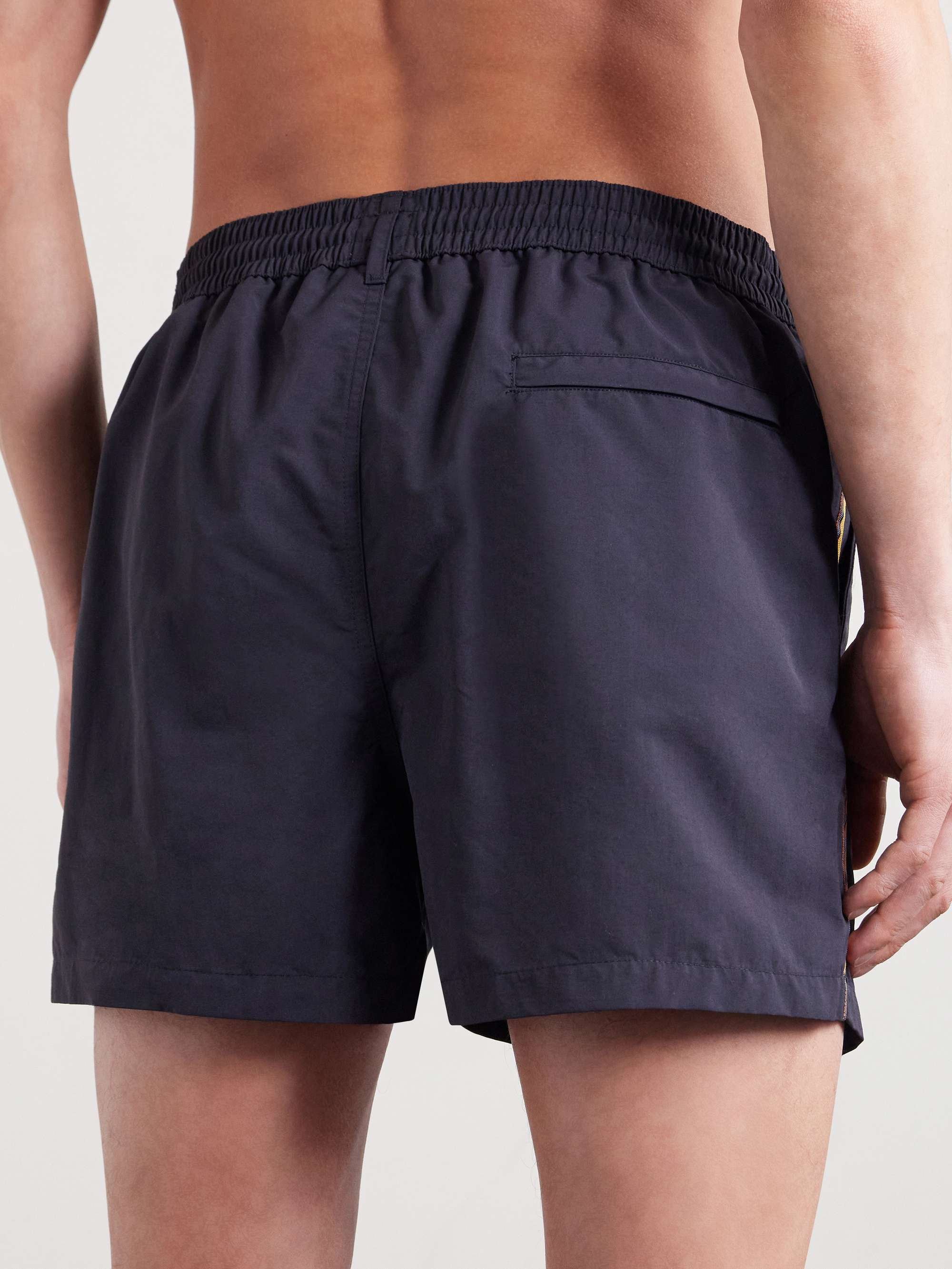 PAUL SMITH Shorts da mare corti in tessuto riciclato
