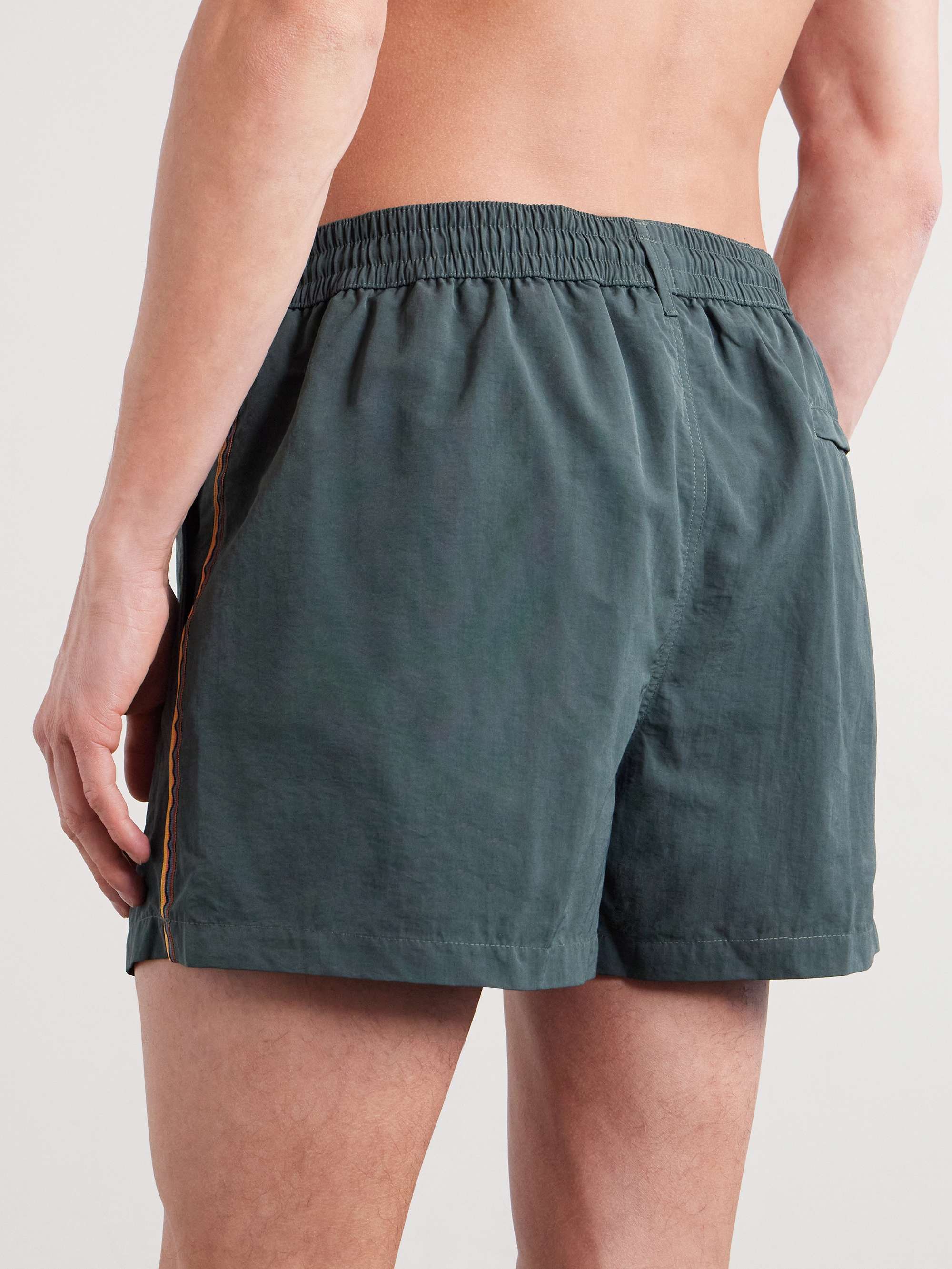 PAUL SMITH Shorts da mare corti in tessuto riciclato