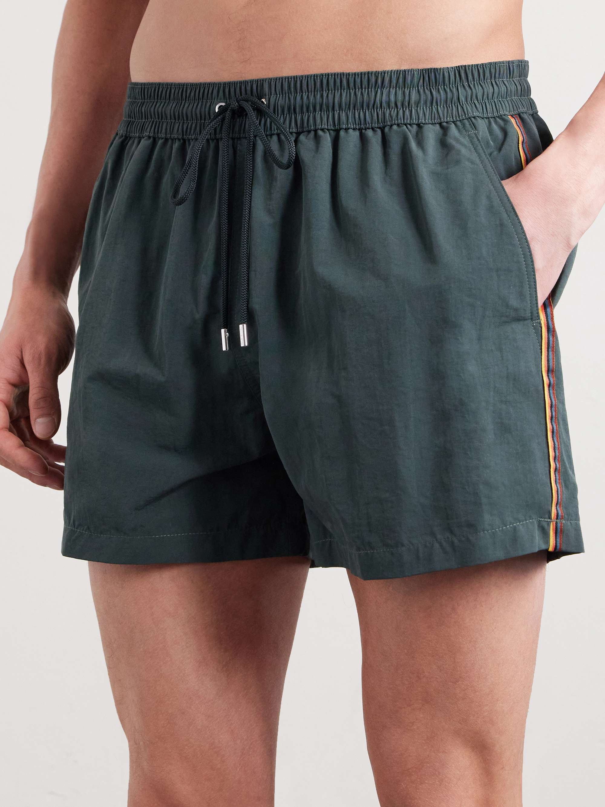 PAUL SMITH Shorts da mare corti in tessuto riciclato