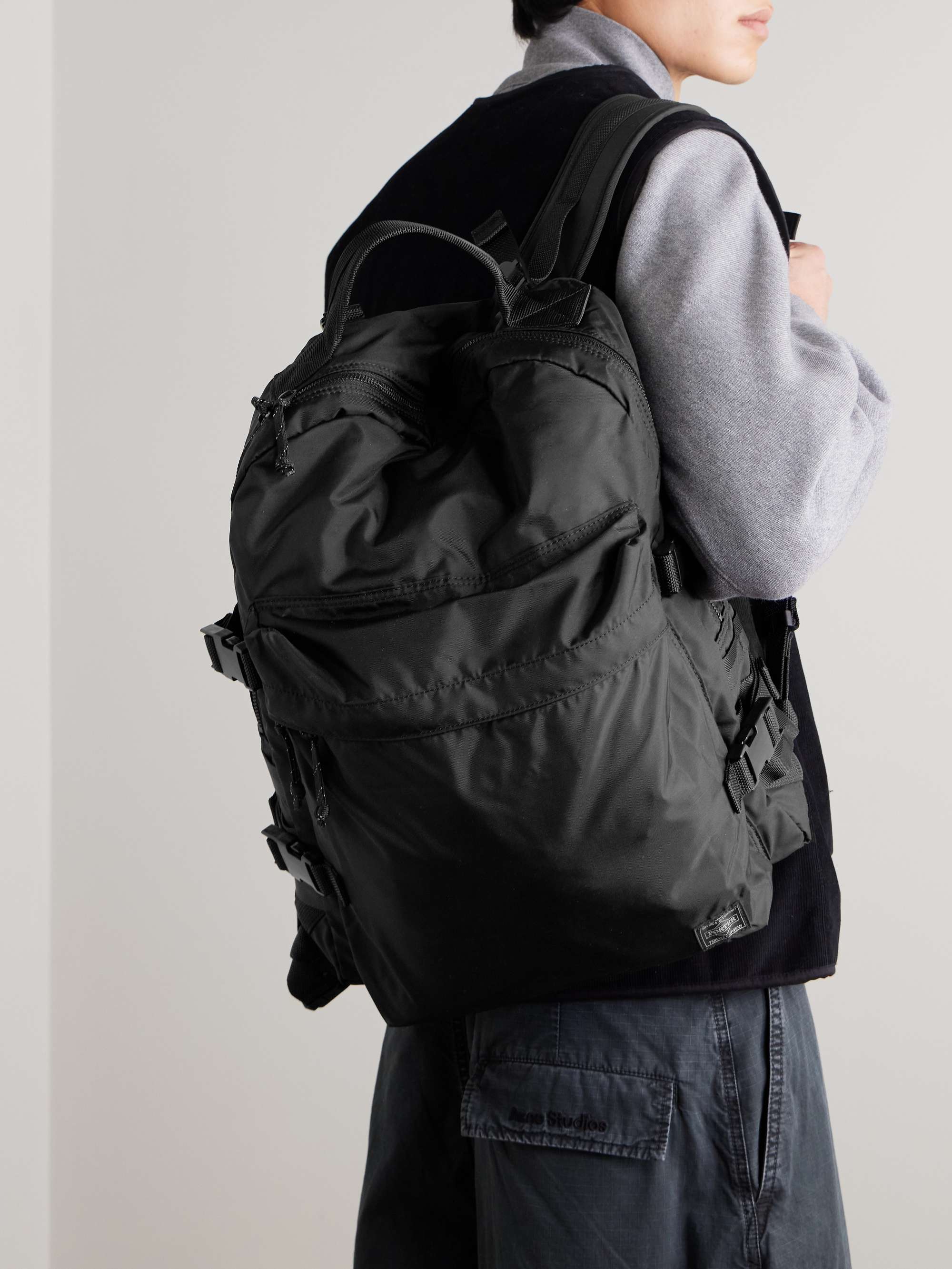 PORTER-YOSHIDA & CO حقيبة ظهر Force DayPack من النايلون