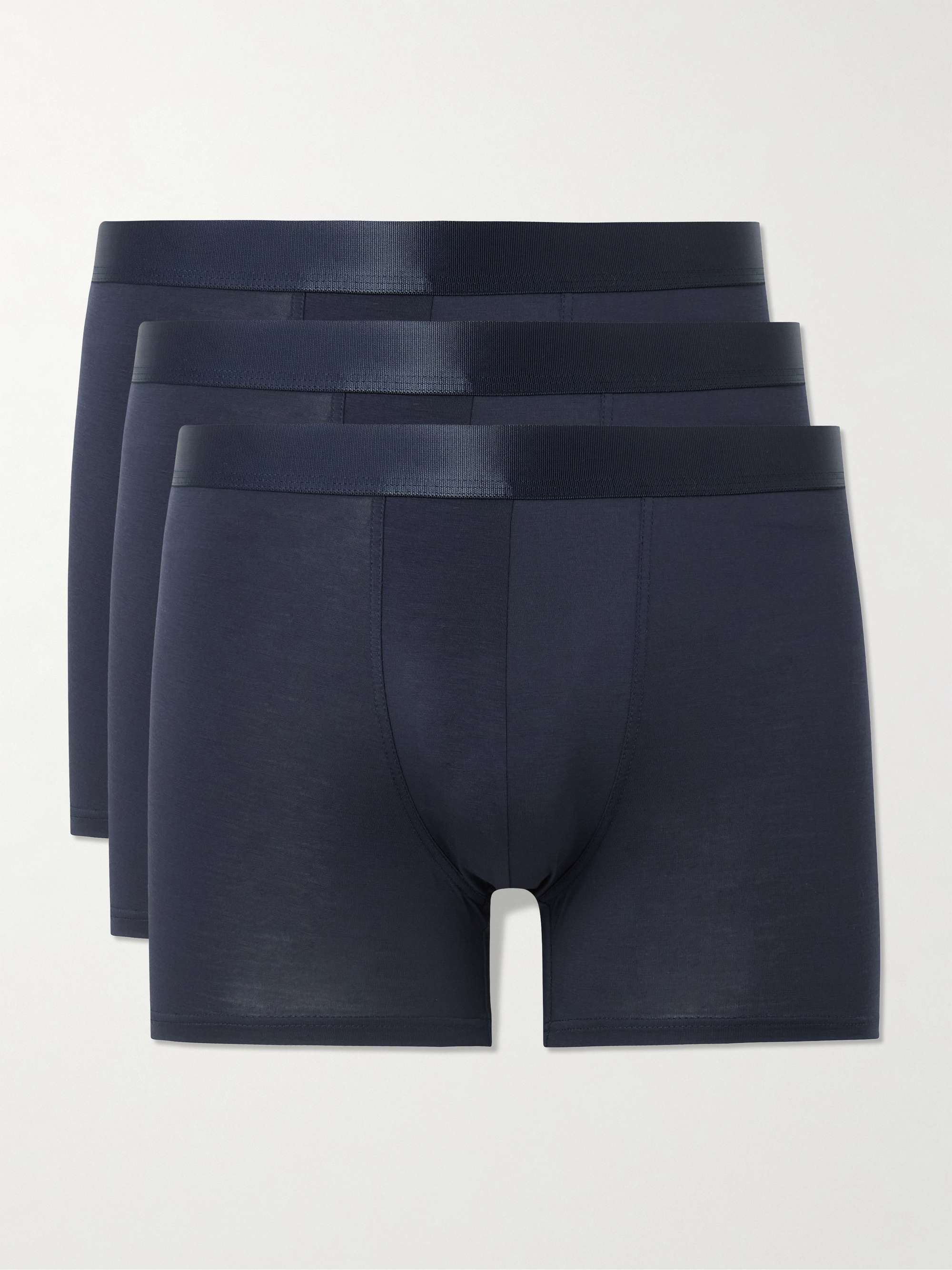 CDLP Three-Pack Stretch-Lyocell Boxer Briefs
