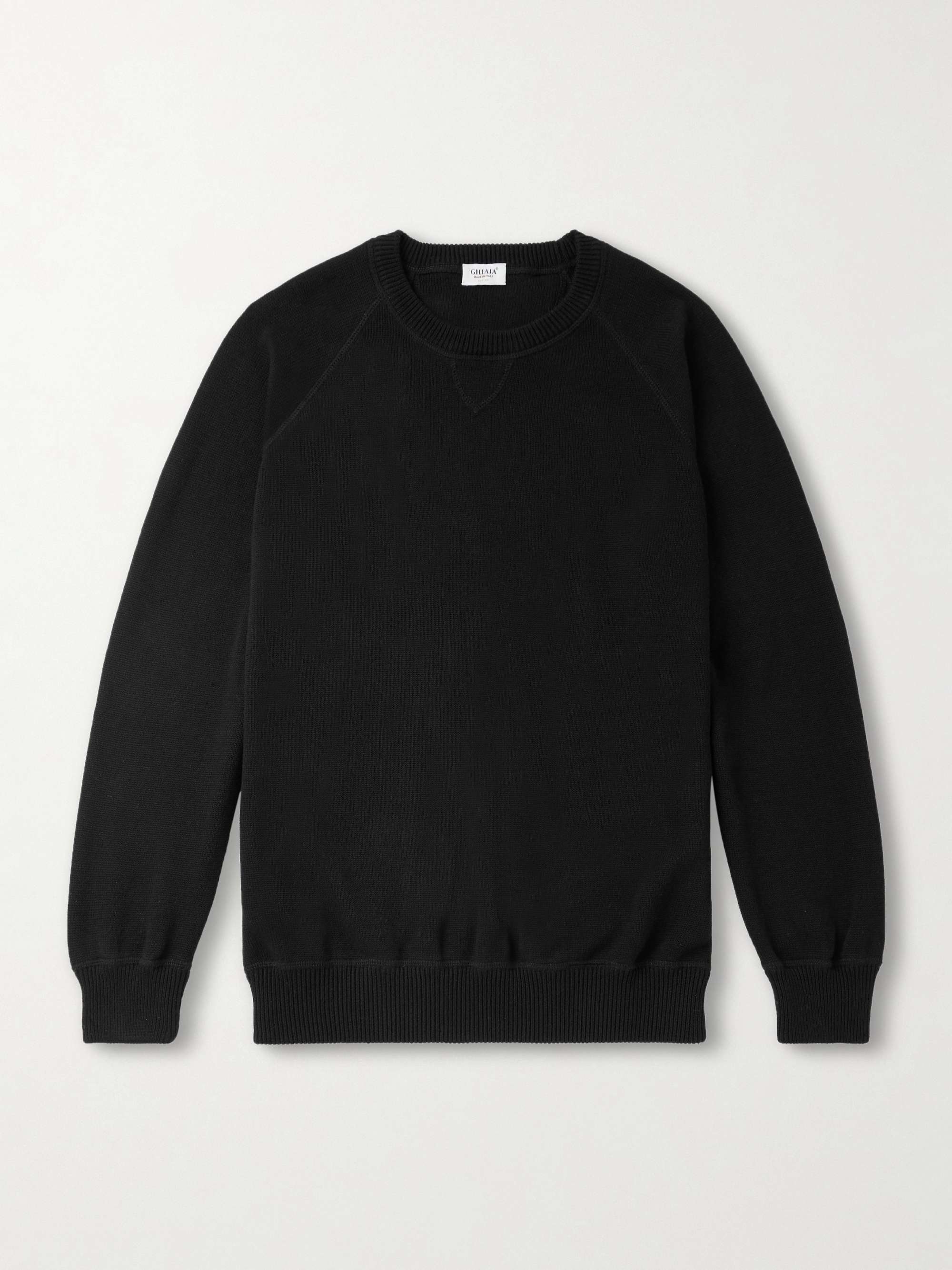 GHIAIA CASHMERE كنزة رياضية من القطن