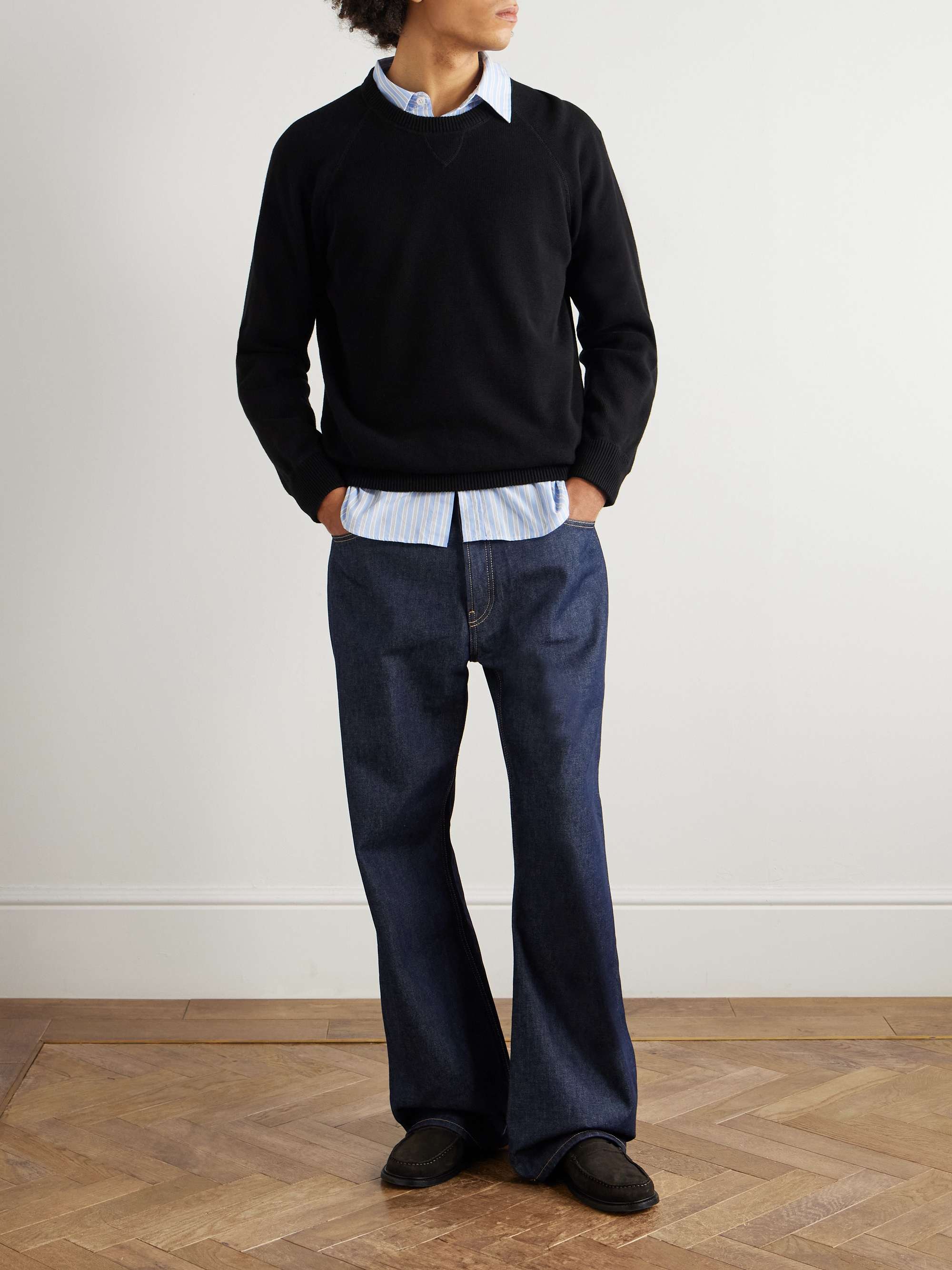 GHIAIA CASHMERE كنزة رياضية من القطن