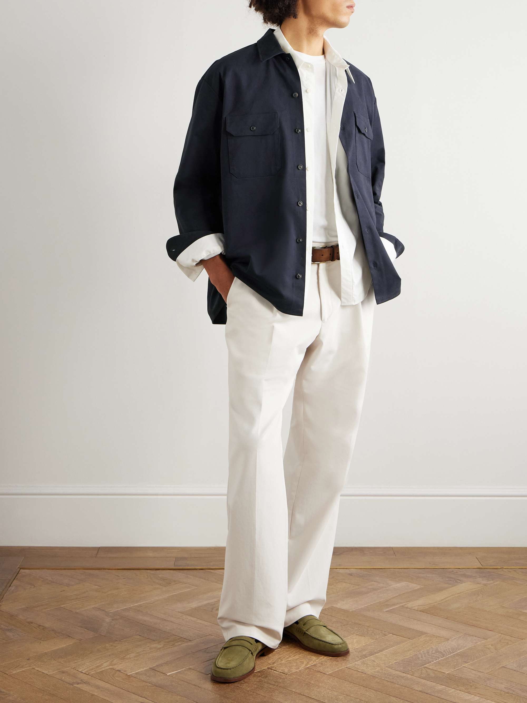 GHIAIA CASHMERE Cotton Shirt