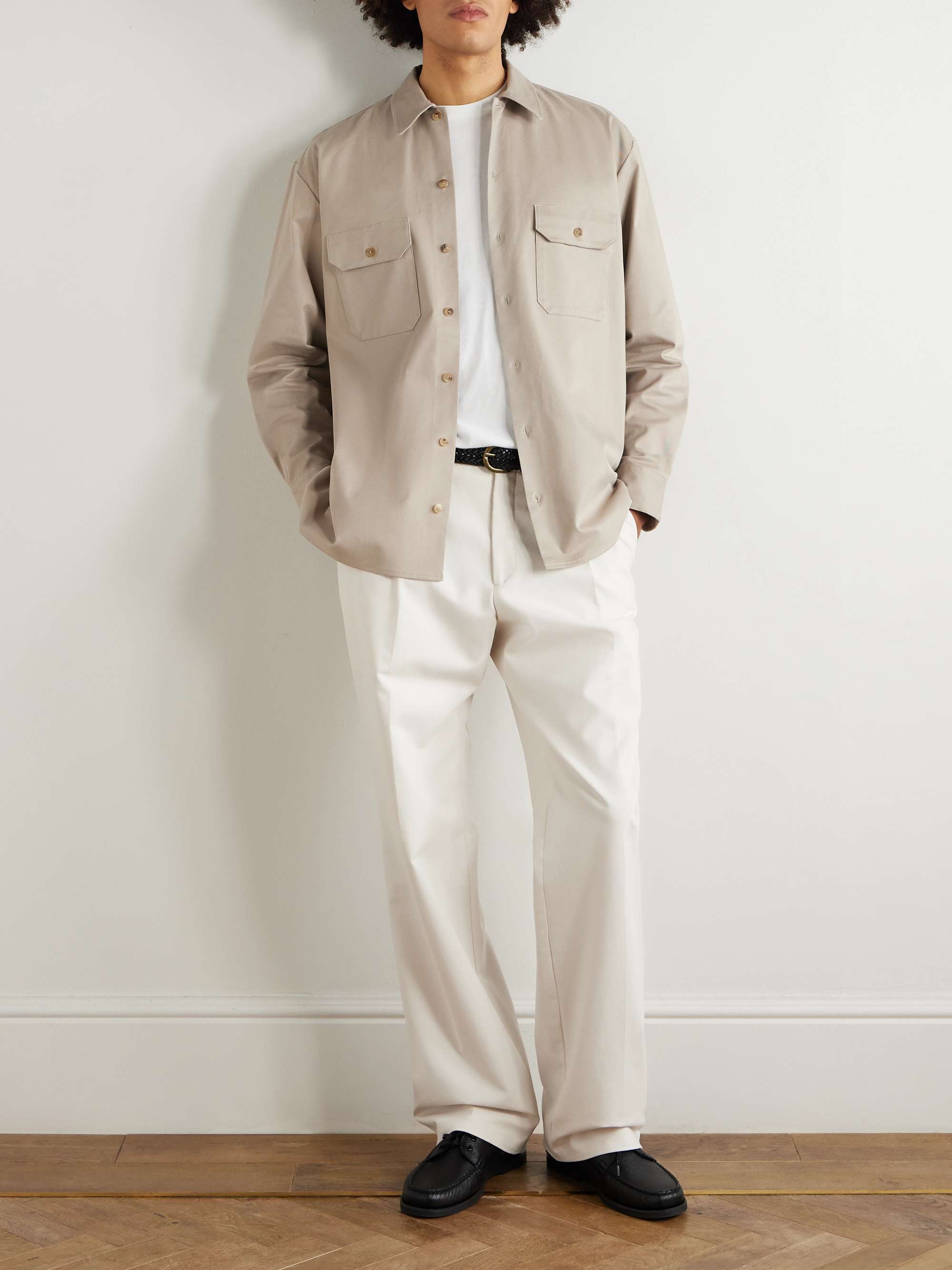 GHIAIA CASHMERE Cotton Shirt