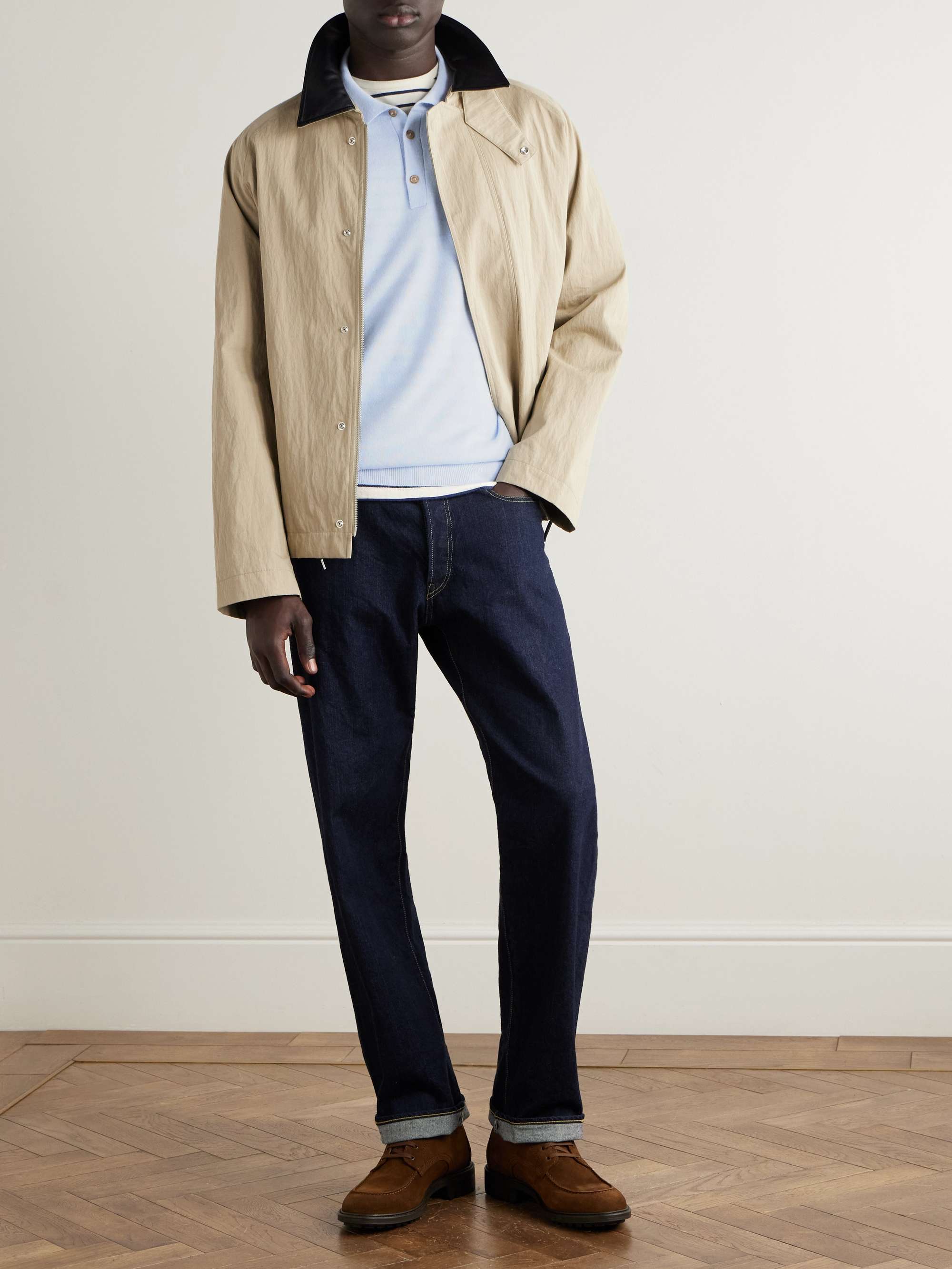 GHIAIA CASHMERE Cashmere Polo Shirt