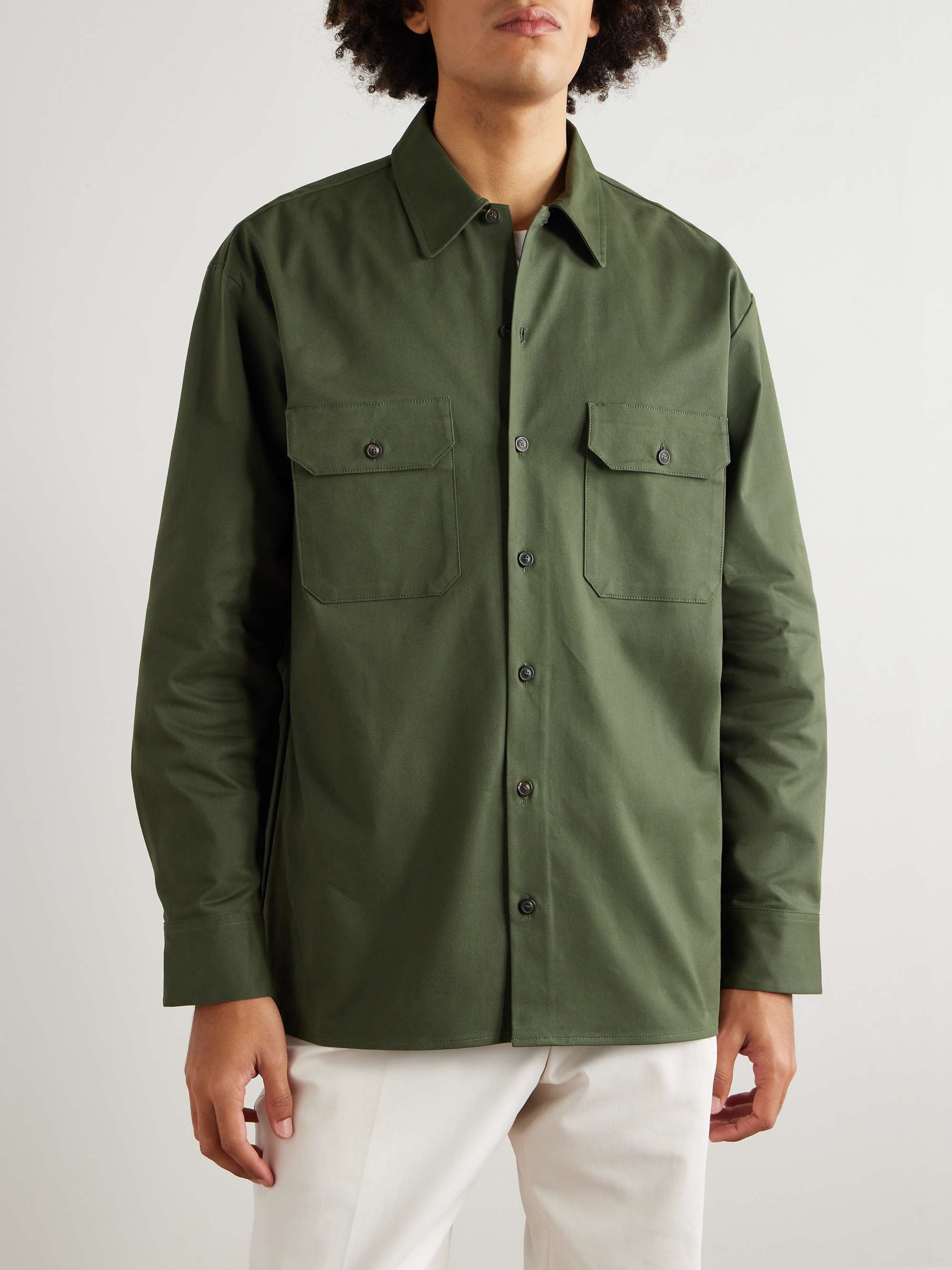 GHIAIA CASHMERE Cotton Shirt