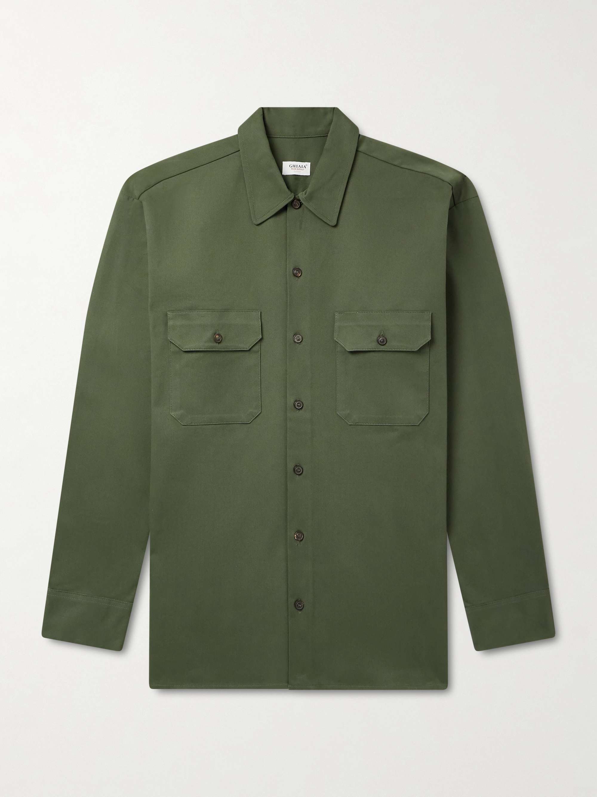 GHIAIA CASHMERE Cotton Shirt