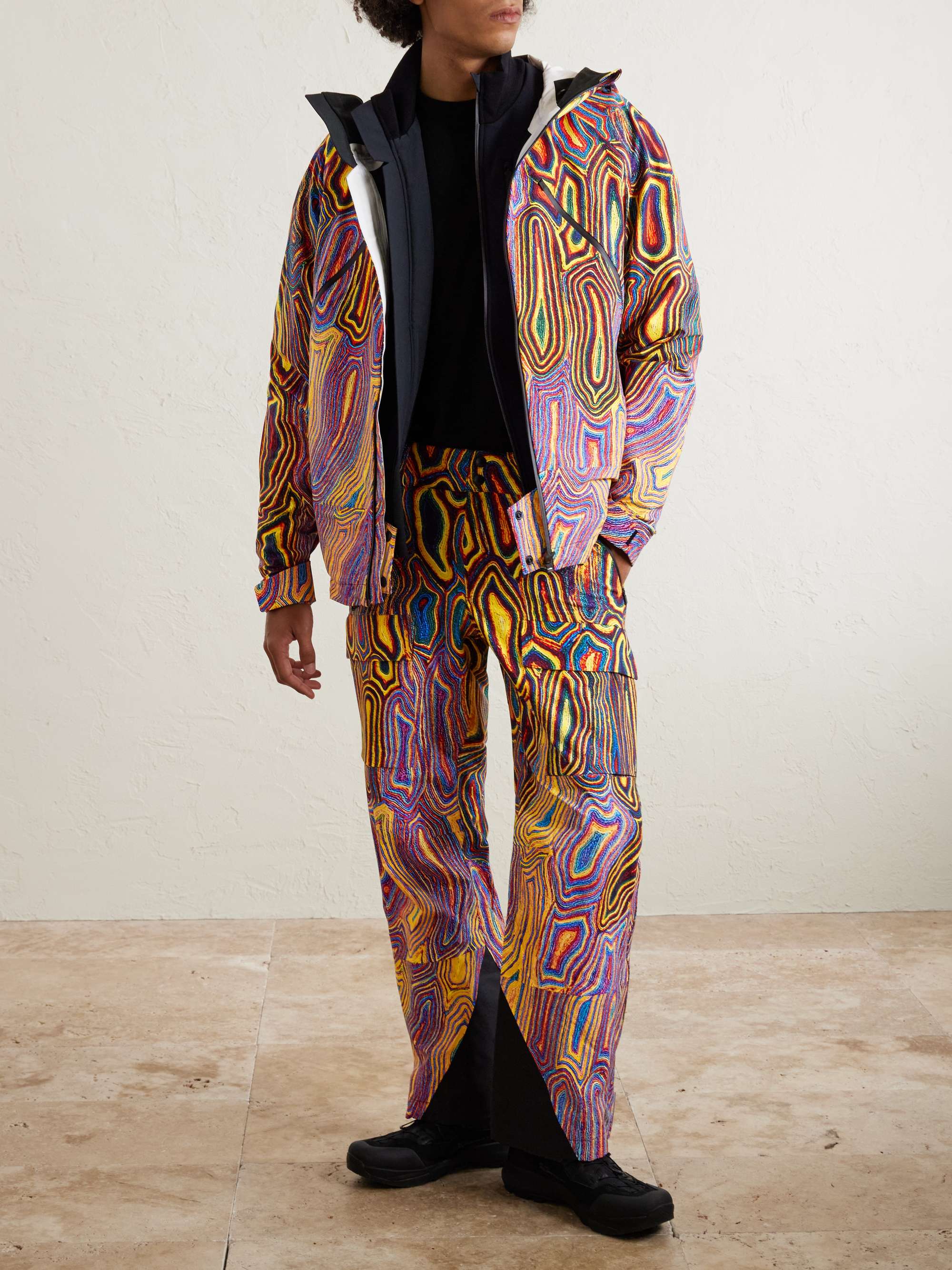 AZTECH MOUNTAIN جاكيت تزلّج Hayden بقبعة من قماش ريبستوب