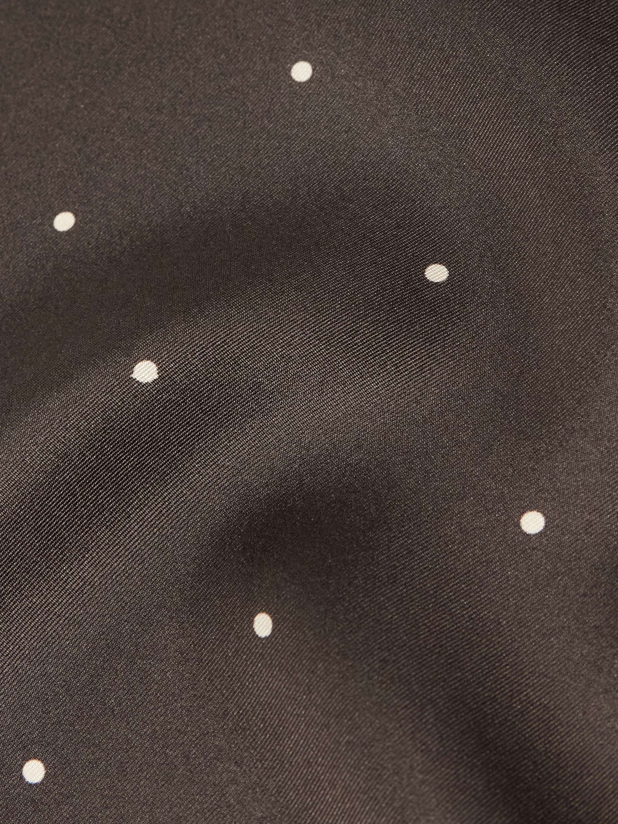 FAVOURBROOK Recycled Wool and Silk-Blend Jacquard Scarf