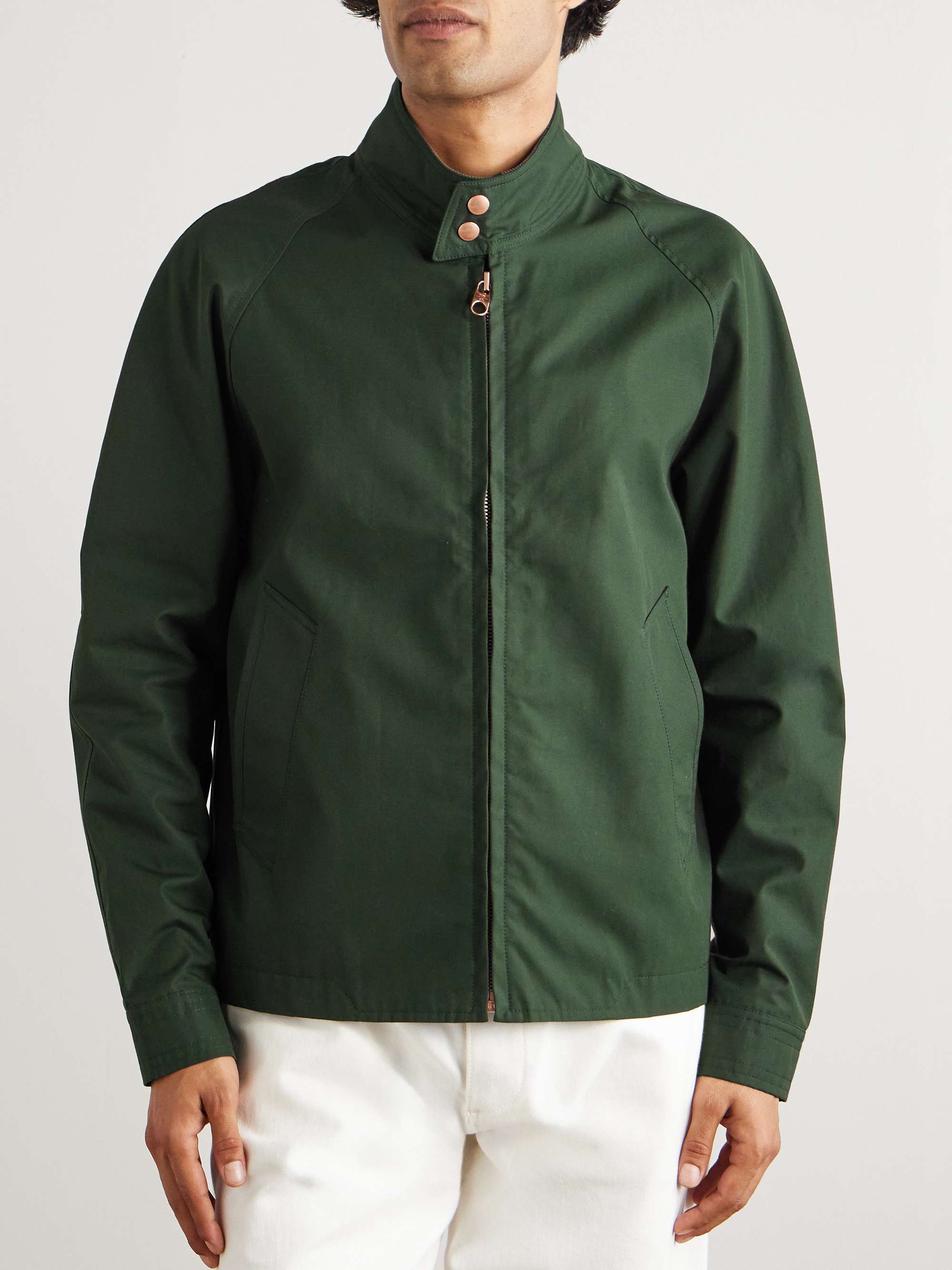 PRIVATE WHITE V.C. Cotton-Ventile Harrington Jacket