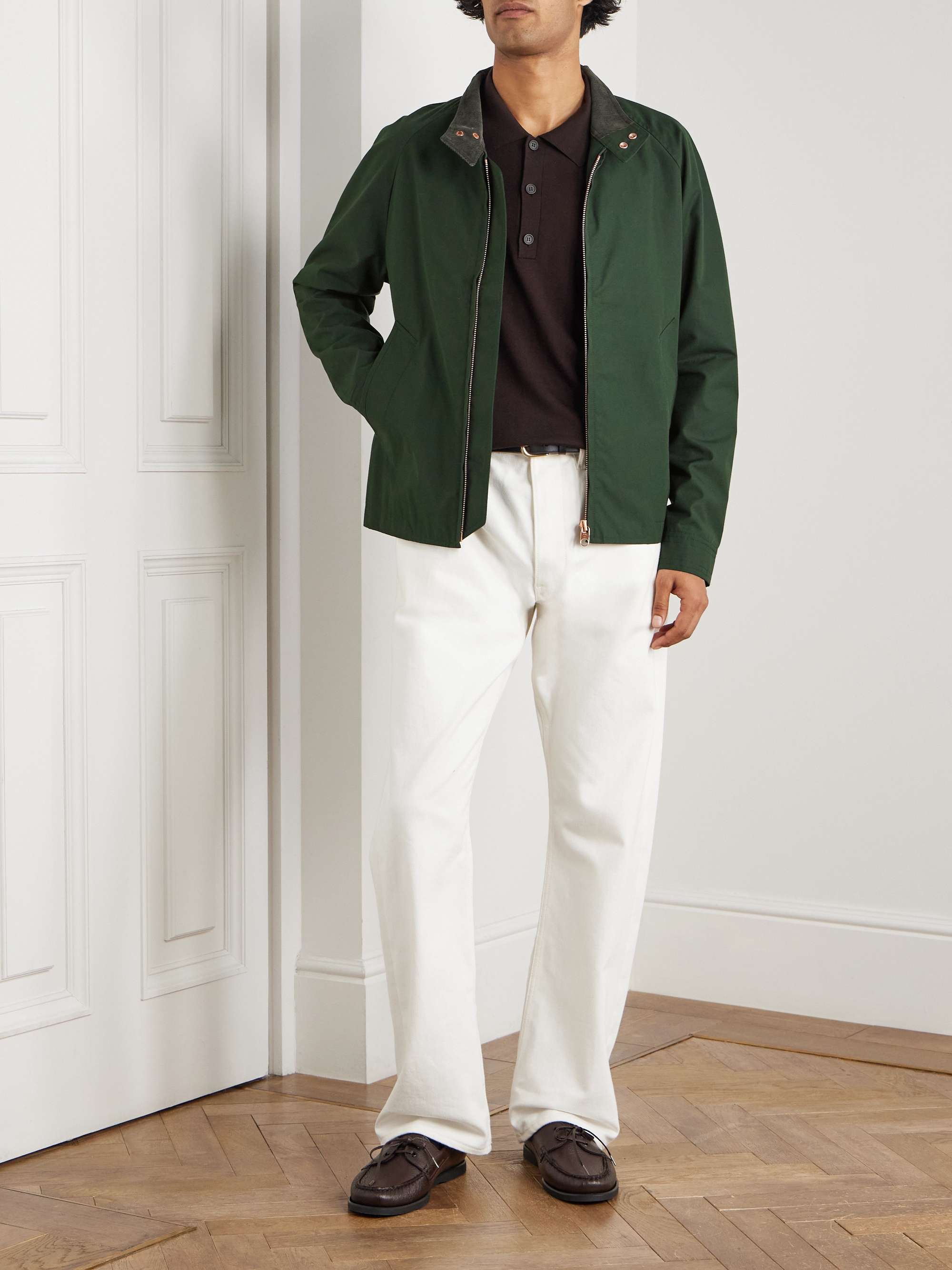 PRIVATE WHITE V.C. Cotton-Ventile Harrington Jacket