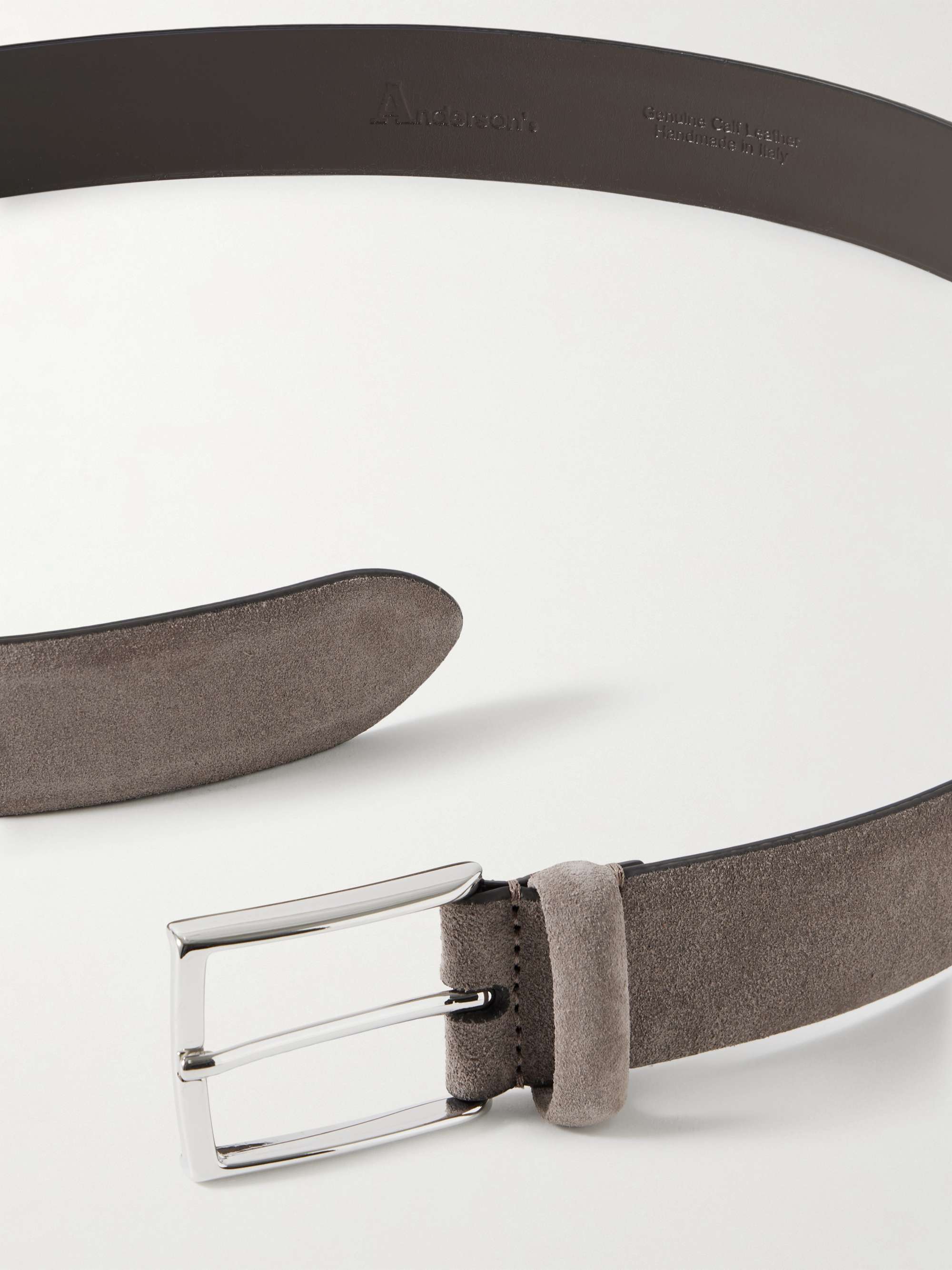 ANDERSON'S 3.5cm Suede Belt