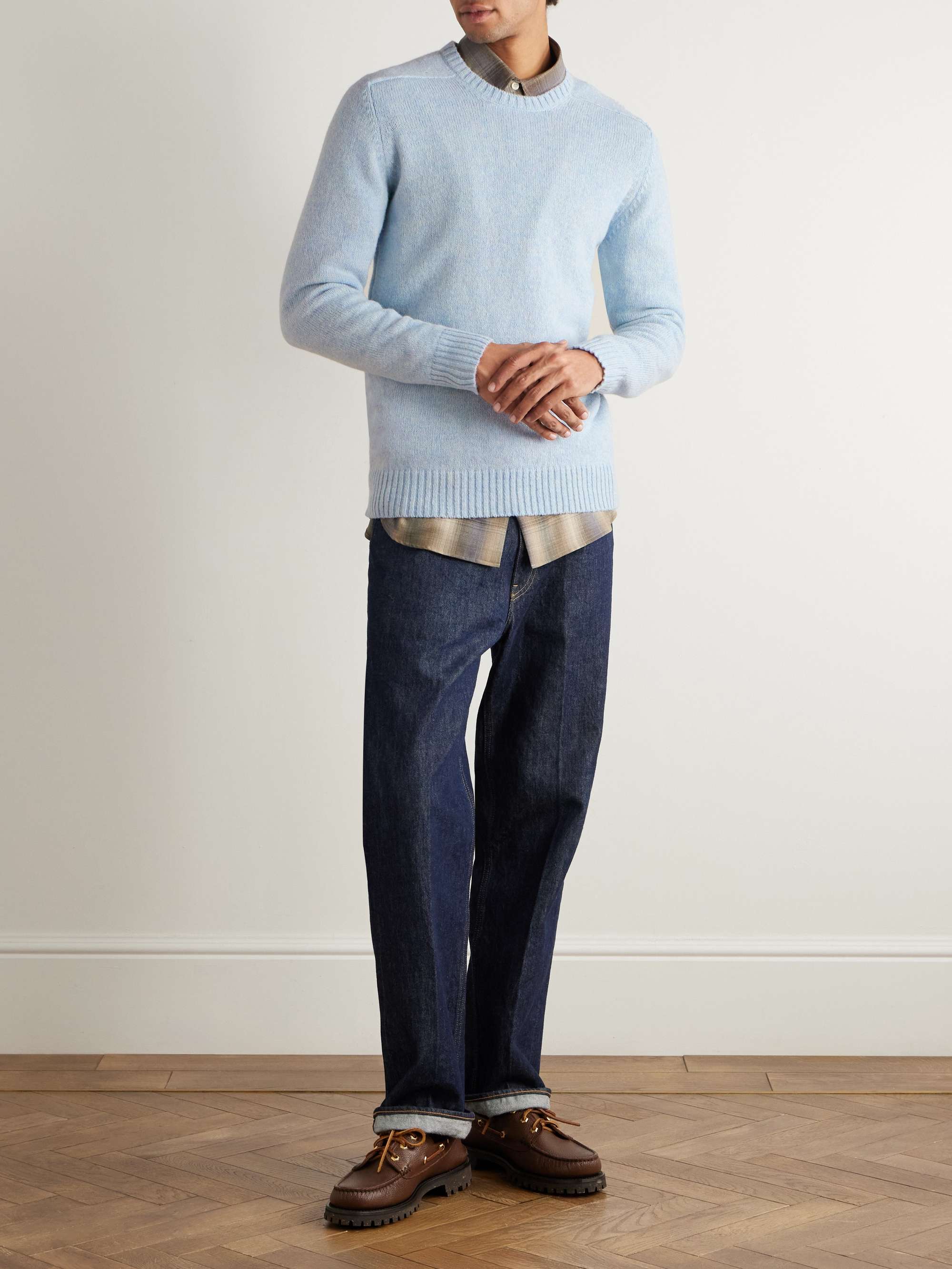 ANDERSON & SHEPPARD Shetland Wool Sweater