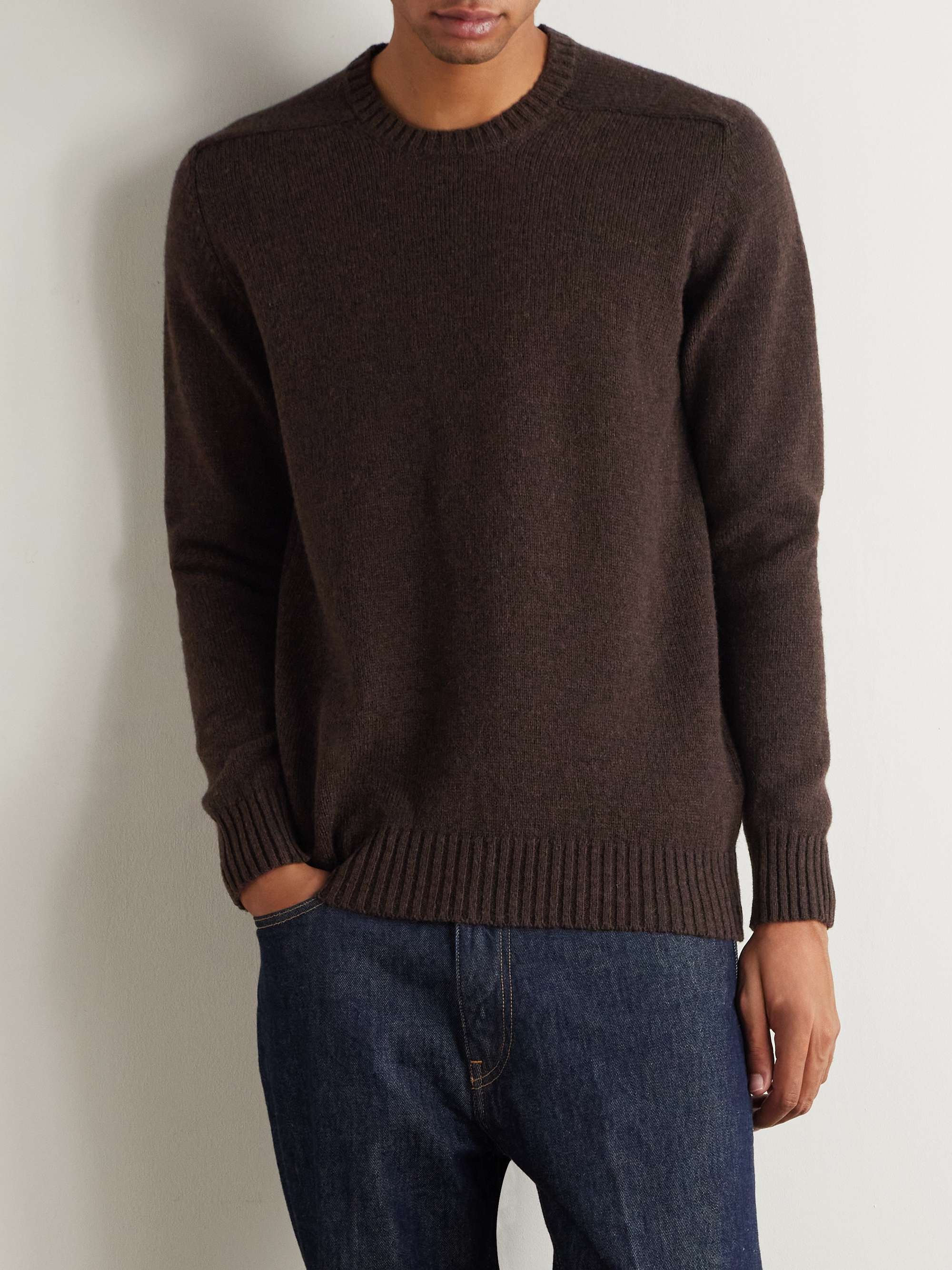 ANDERSON & SHEPPARD Shetland Wool Sweater