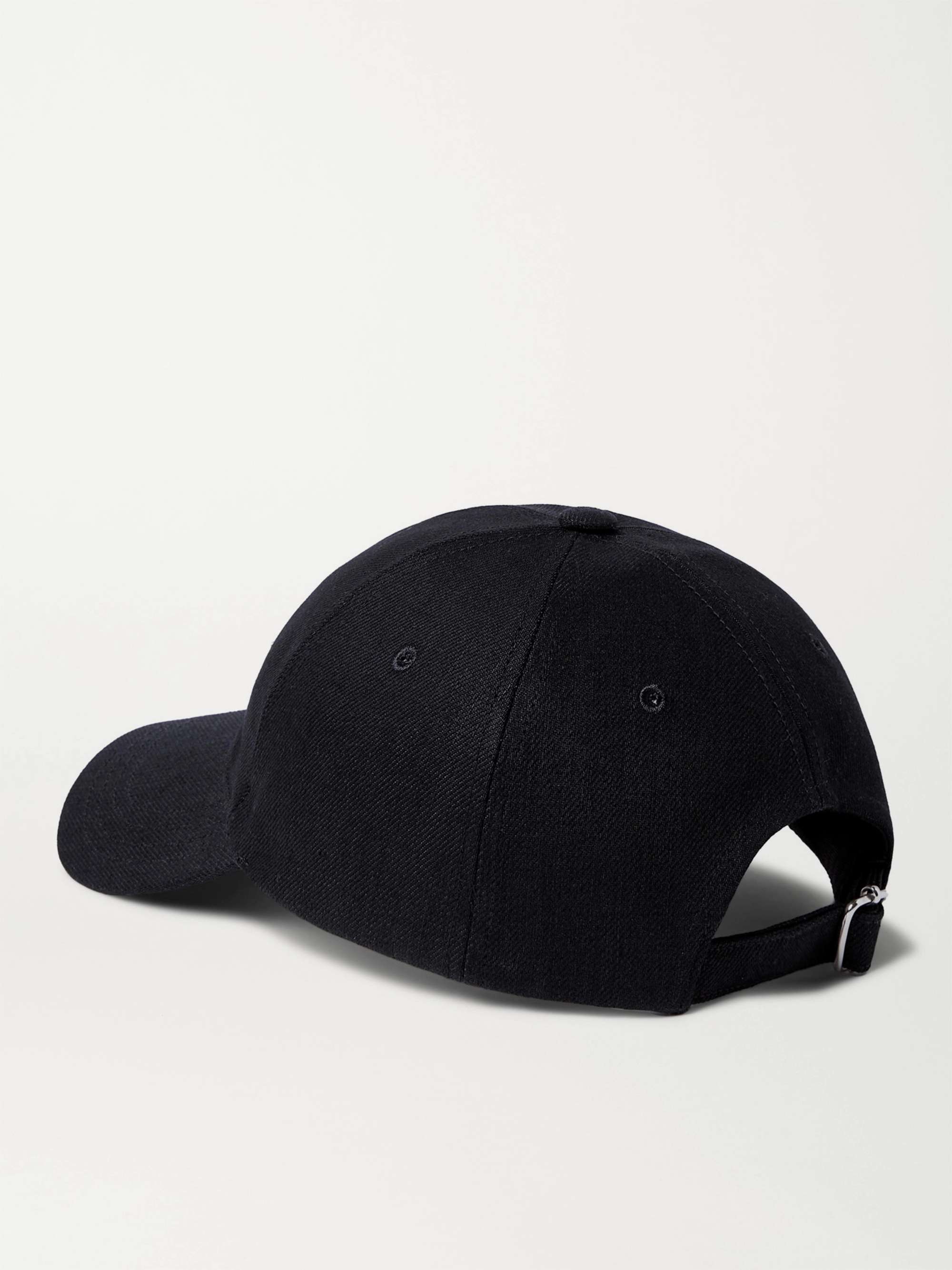 A.P.C. Logo-Embroidered Cotton-Blend Canvas Baseball Cap