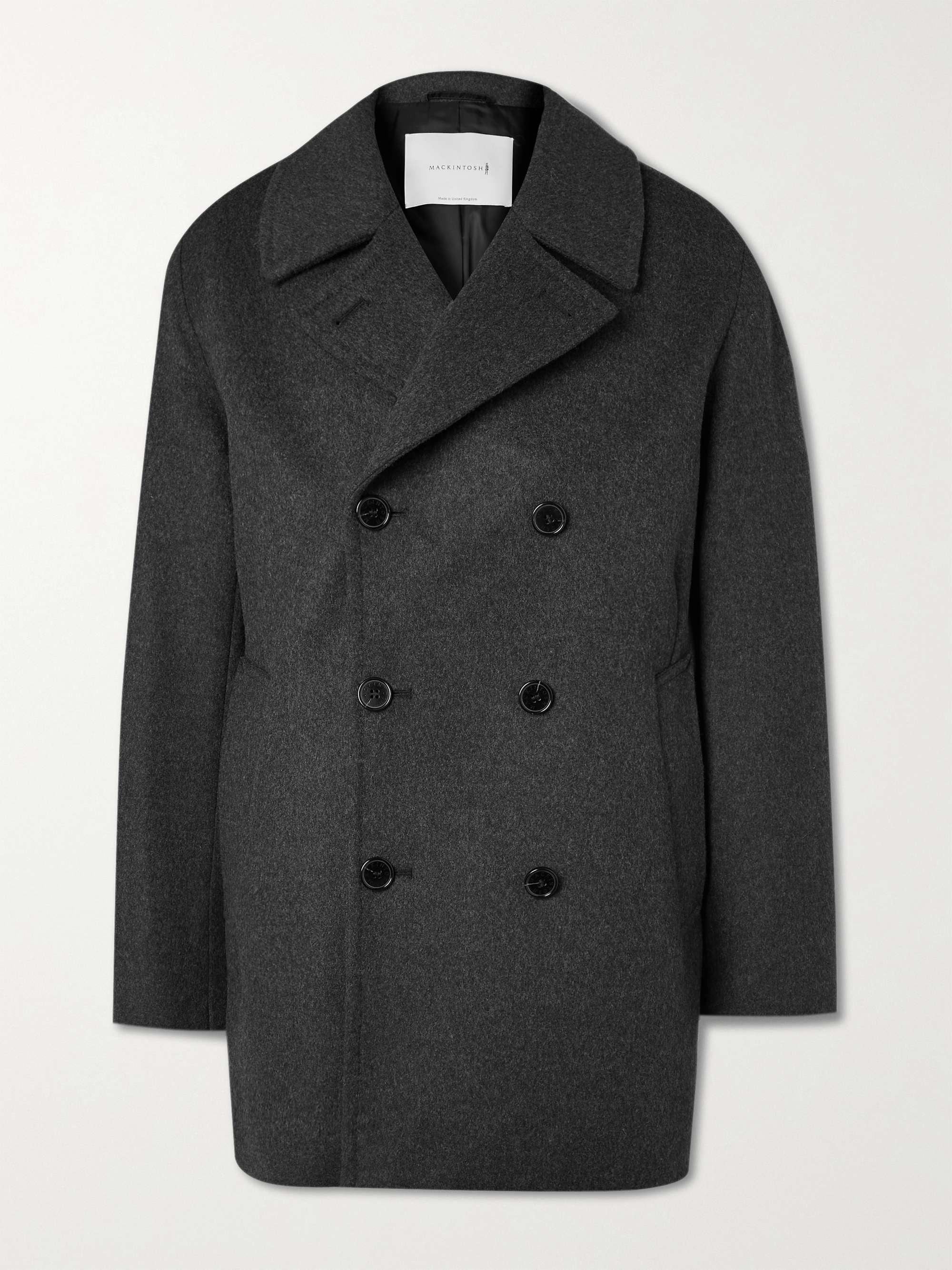 MACKINTOSH Dalton Wool and Cashmere-Blend Peacoat for Men | MR PORTER